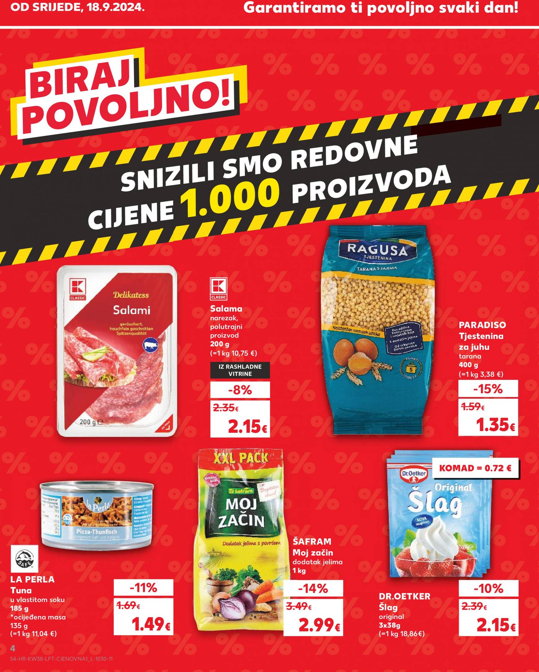 kaufland - Novi katalog Kaufland 18.09. - 24.09. - page: 4