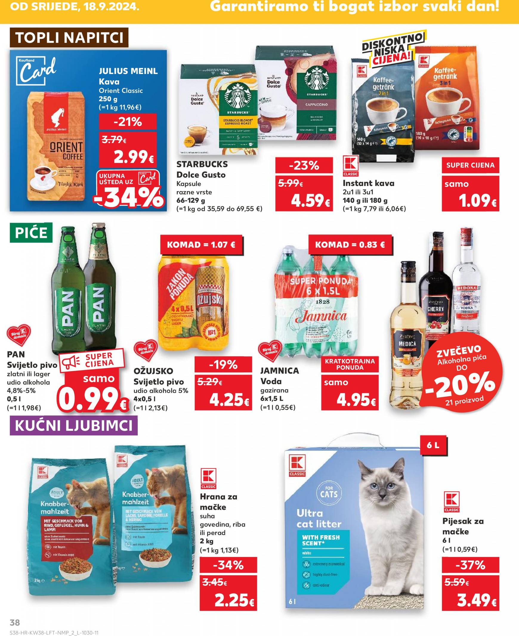 kaufland - Novi katalog Kaufland 18.09. - 24.09. - page: 38