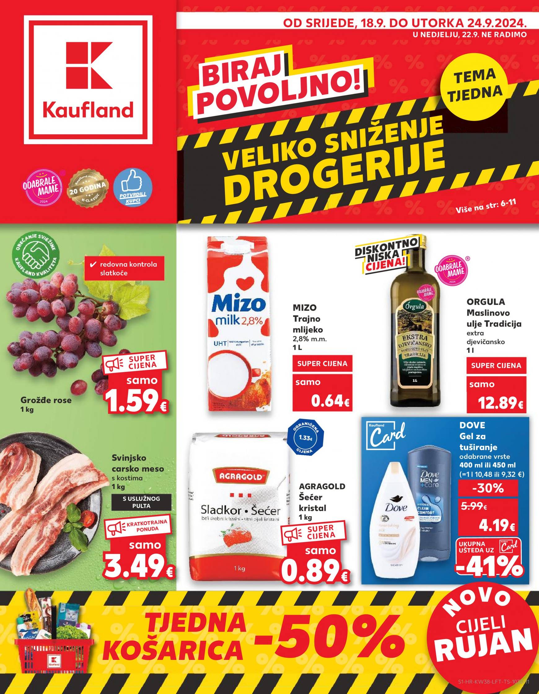 kaufland - Novi katalog Kaufland 18.09. - 24.09.