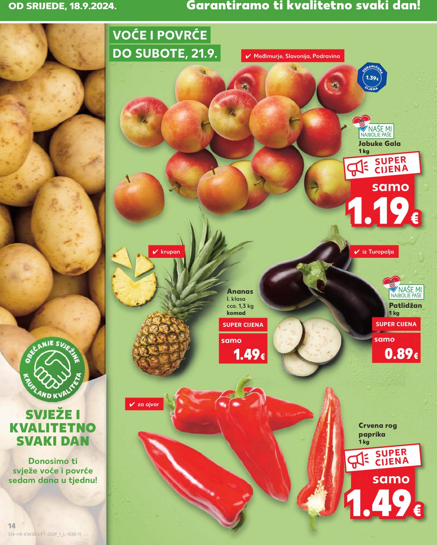 kaufland - Novi katalog Kaufland 18.09. - 24.09. - page: 14