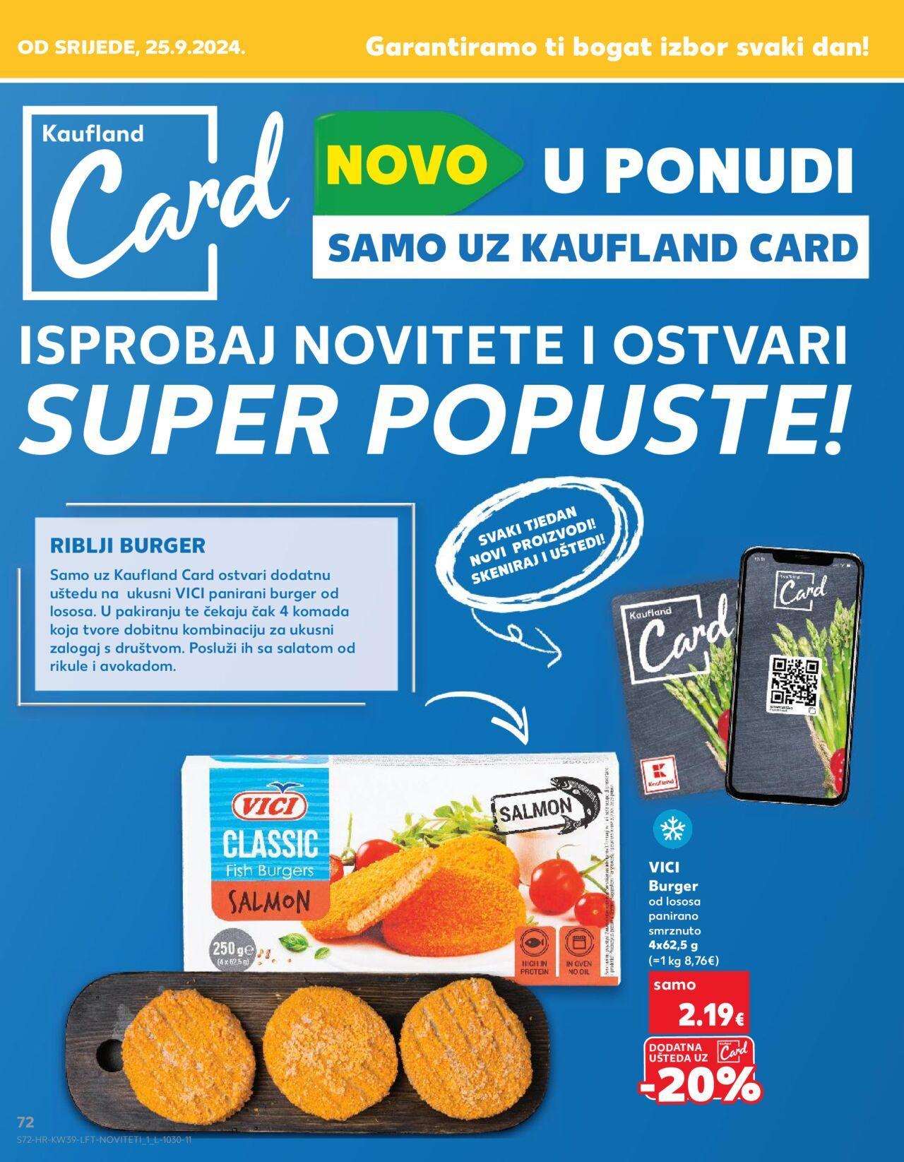 kaufland - Katalog Kaufland novi 25.09.2024 - 01.10.2024 - page: 72