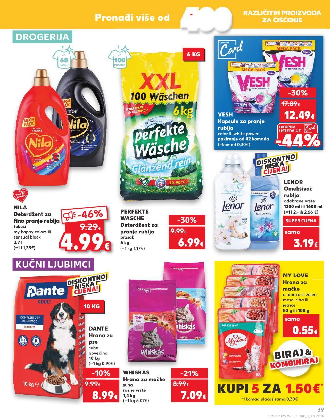 kaufland - Katalog Kaufland novi 25.09.2024 - 01.10.2024 - page: 39