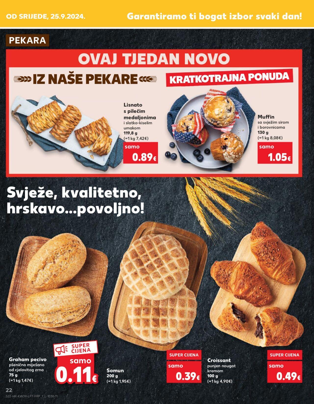 kaufland - Katalog Kaufland novi 25.09.2024 - 01.10.2024 - page: 22