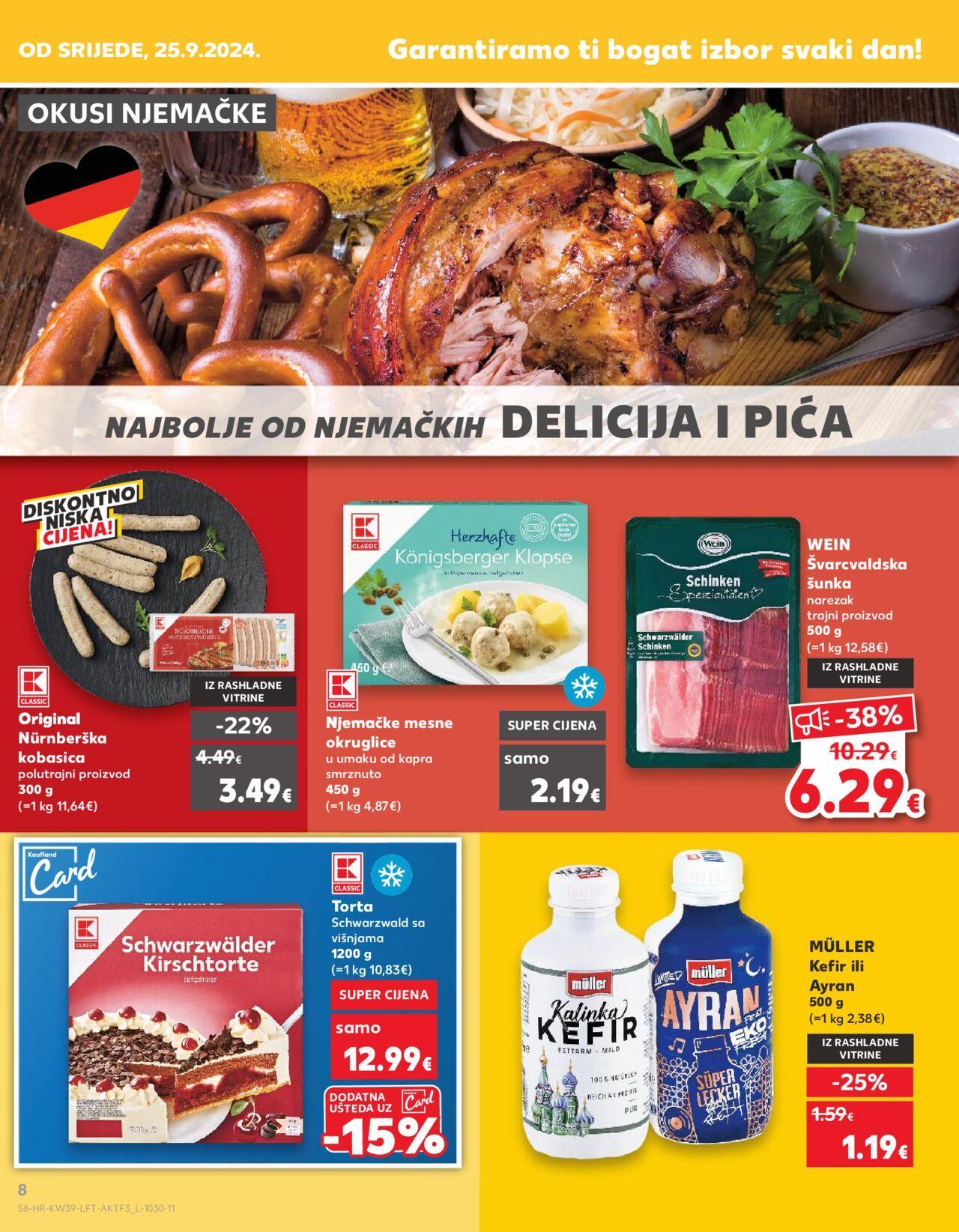 kaufland - Katalog Kaufland novi 25.09.2024 - 01.10.2024 - page: 8