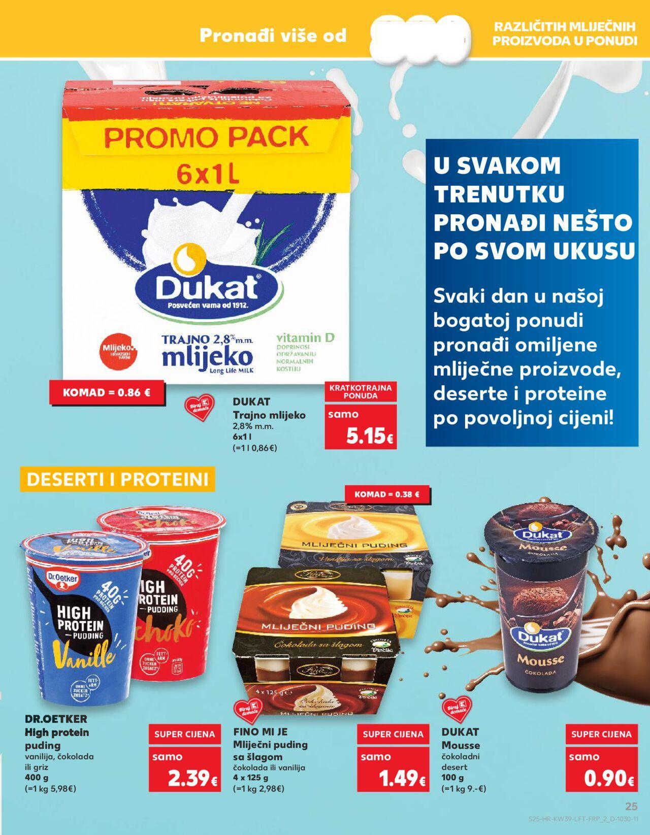 kaufland - Katalog Kaufland novi 25.09.2024 - 01.10.2024 - page: 25