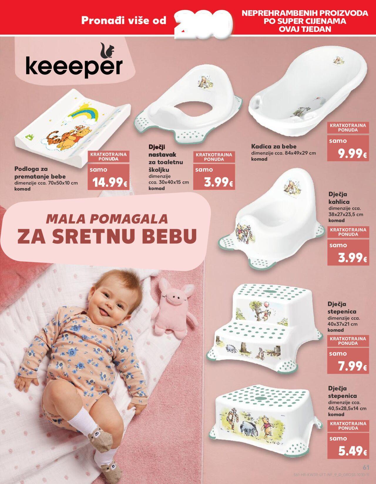 kaufland - Katalog Kaufland novi 25.09.2024 - 01.10.2024 - page: 61