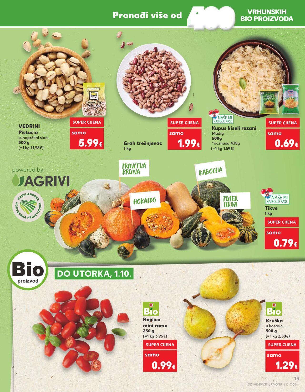 kaufland - Katalog Kaufland novi 25.09.2024 - 01.10.2024 - page: 15