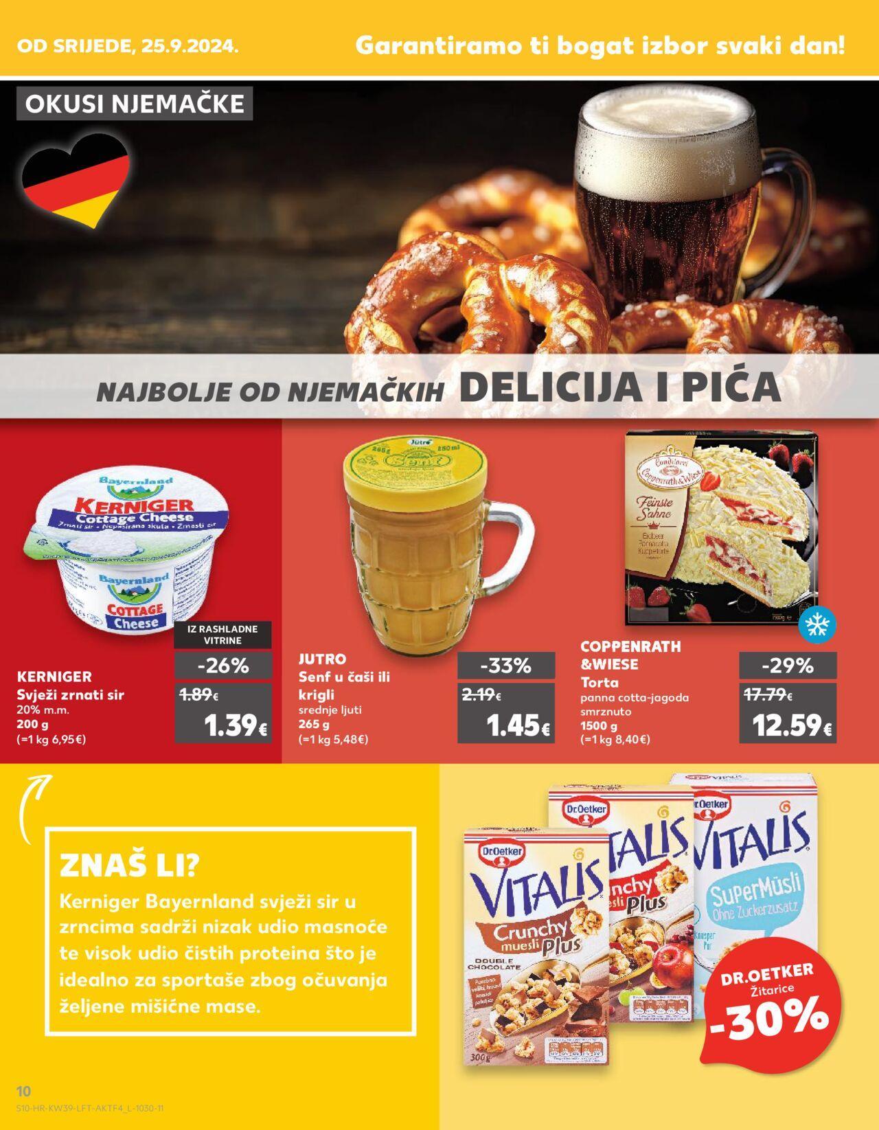 kaufland - Katalog Kaufland novi 25.09.2024 - 01.10.2024 - page: 10