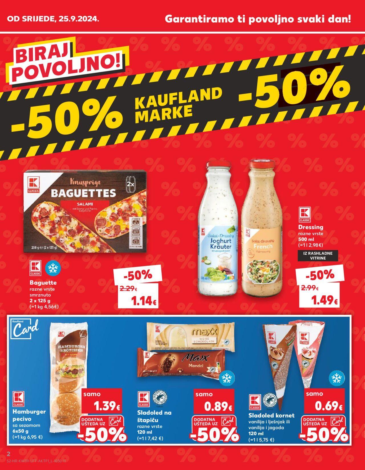 kaufland - Katalog Kaufland novi 25.09.2024 - 01.10.2024 - page: 2