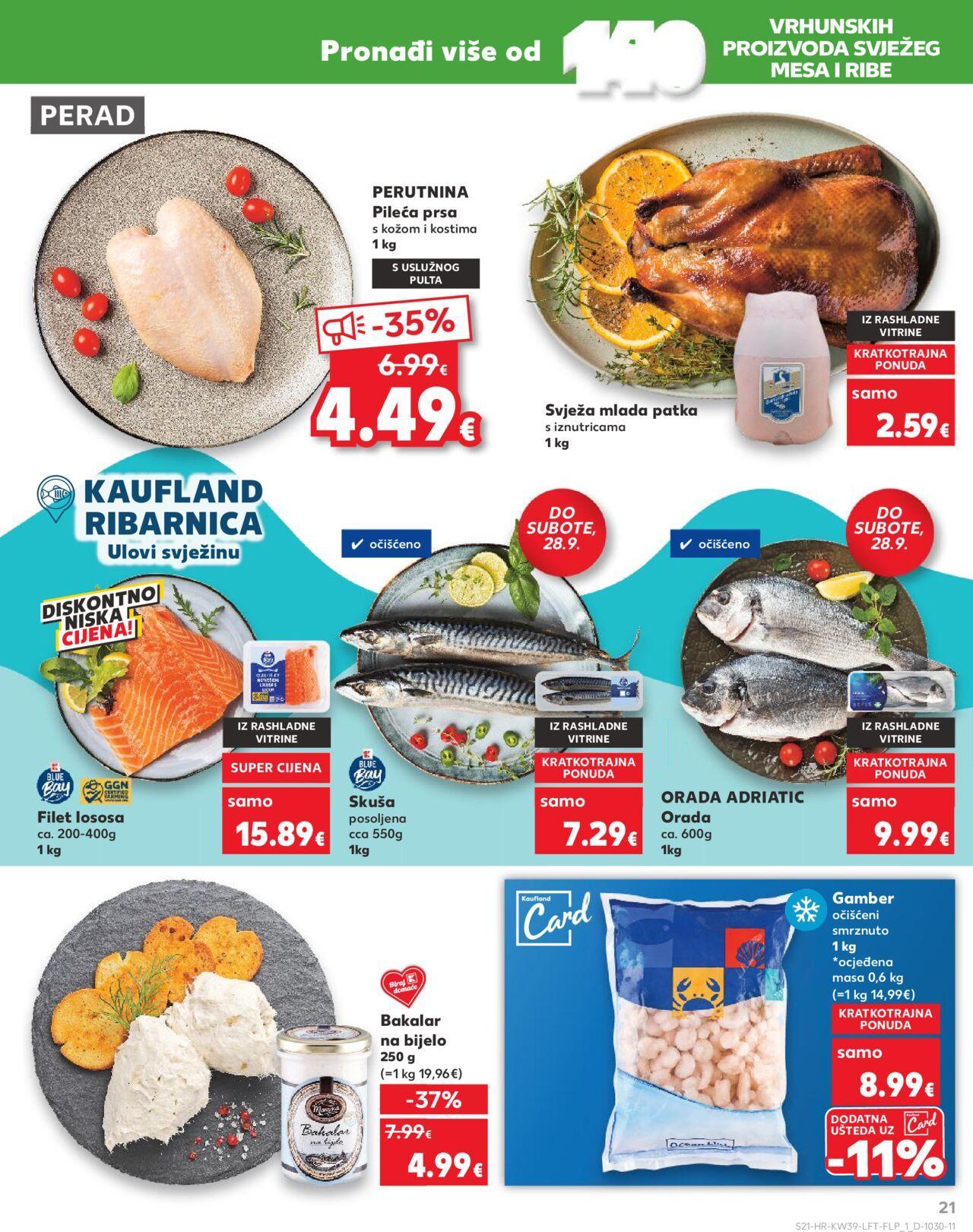 kaufland - Katalog Kaufland novi 25.09.2024 - 01.10.2024 - page: 21