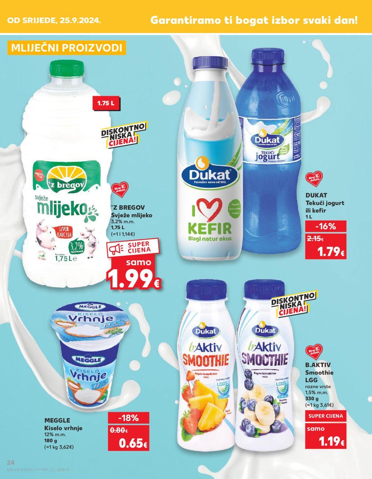 kaufland - Katalog Kaufland novi 25.09.2024 - 01.10.2024 - page: 24