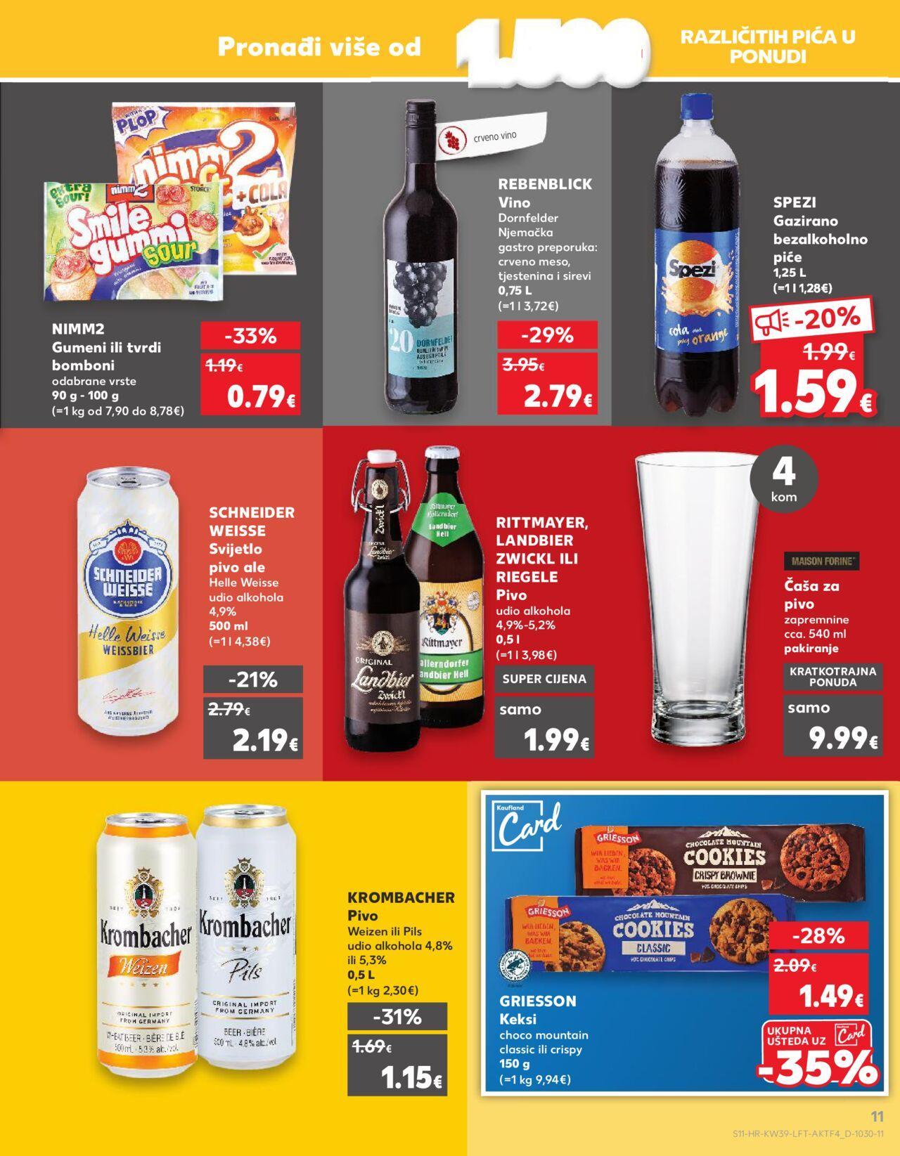 kaufland - Katalog Kaufland novi 25.09.2024 - 01.10.2024 - page: 11