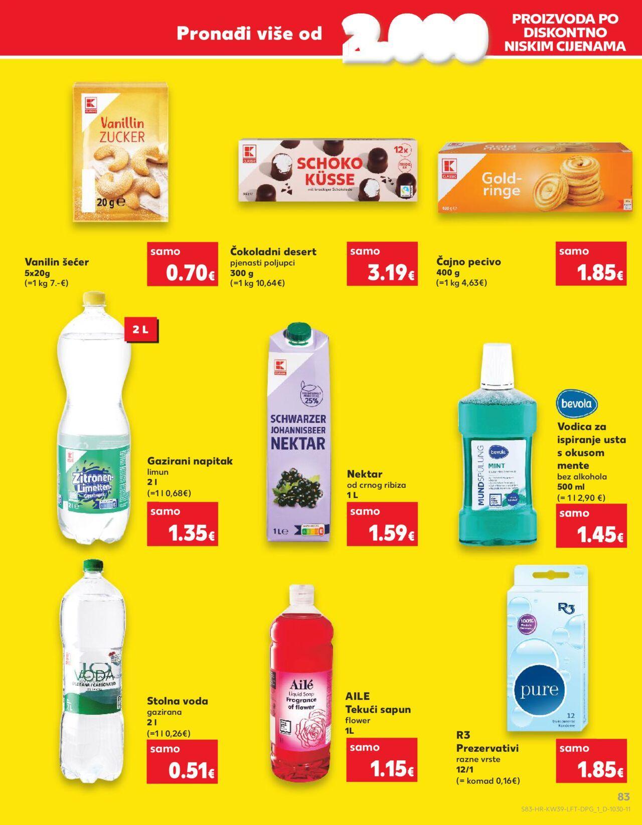 kaufland - Katalog Kaufland novi 25.09.2024 - 01.10.2024 - page: 83