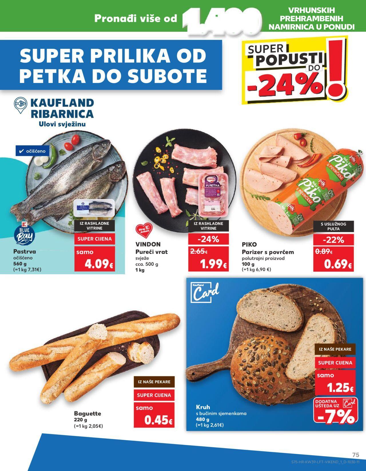 kaufland - Katalog Kaufland novi 25.09.2024 - 01.10.2024 - page: 75