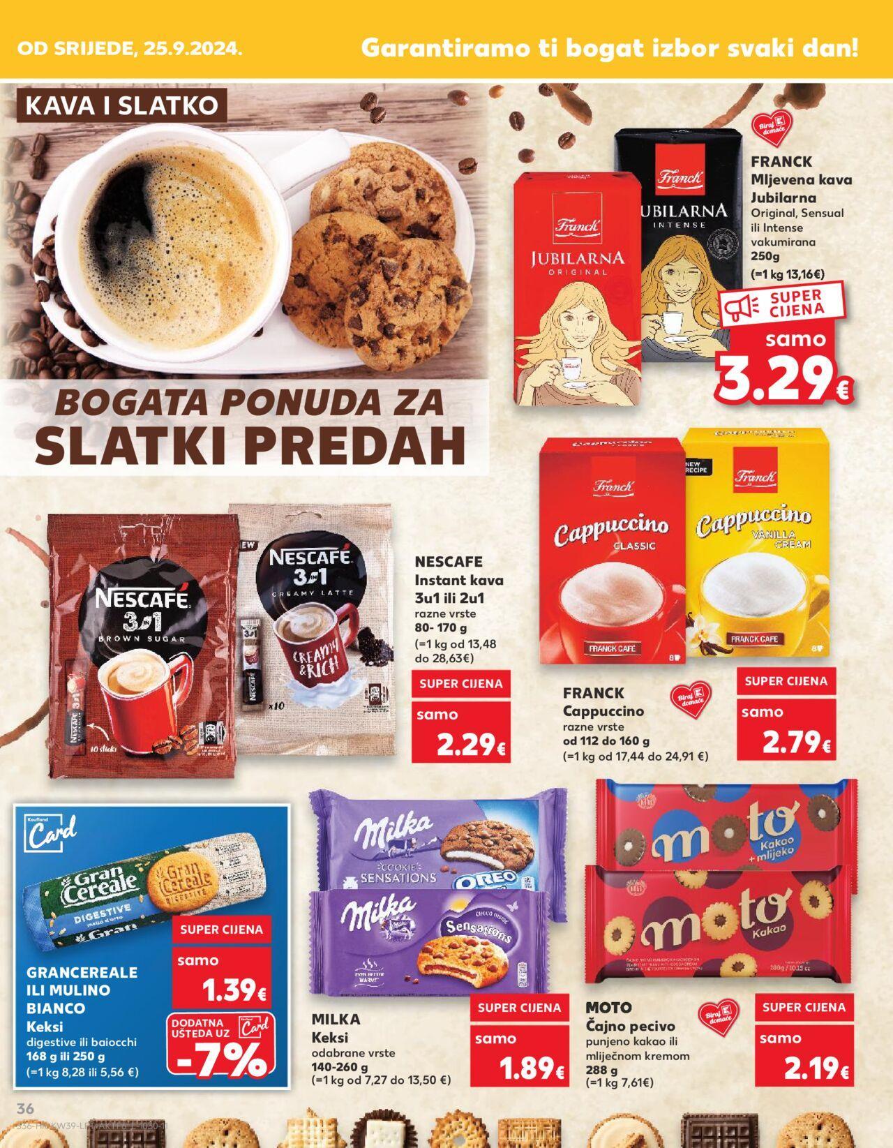 kaufland - Katalog Kaufland novi 25.09.2024 - 01.10.2024 - page: 36