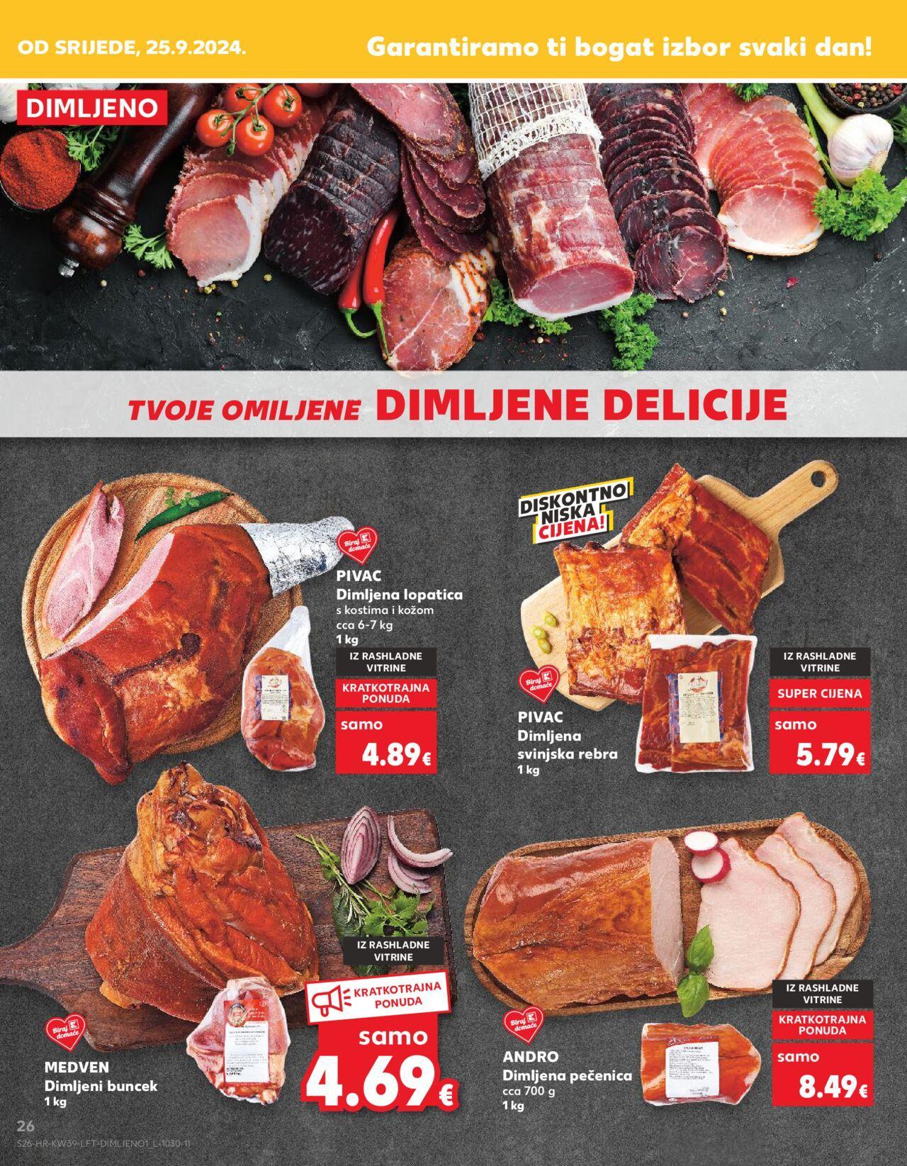 kaufland - Katalog Kaufland novi 25.09.2024 - 01.10.2024 - page: 26