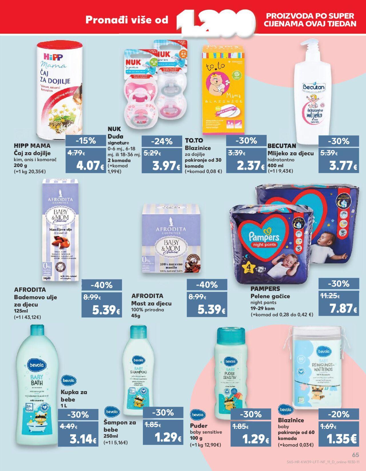 kaufland - Katalog Kaufland novi 25.09.2024 - 01.10.2024 - page: 65