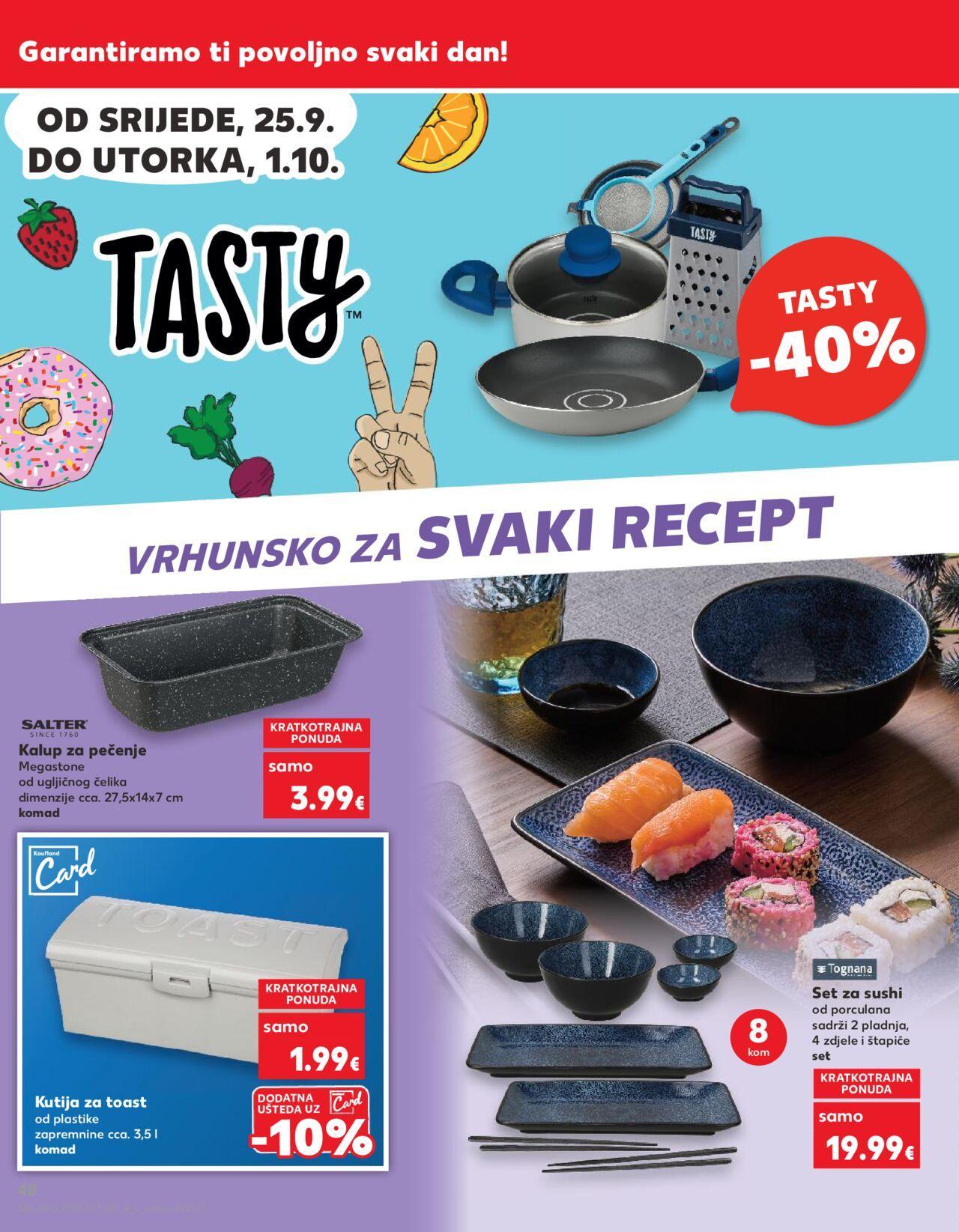 kaufland - Katalog Kaufland novi 25.09.2024 - 01.10.2024 - page: 48