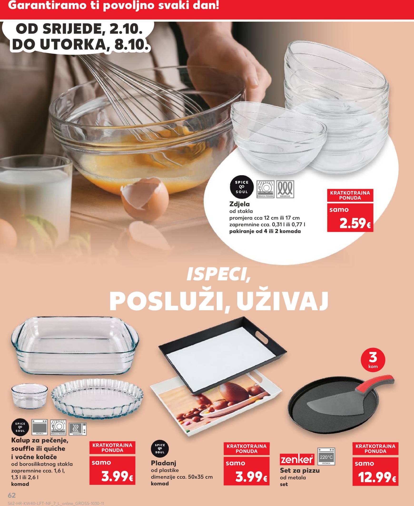 kaufland - Novi Kaufland katalog vrijedi od 02.10. do 08.10. - page: 62