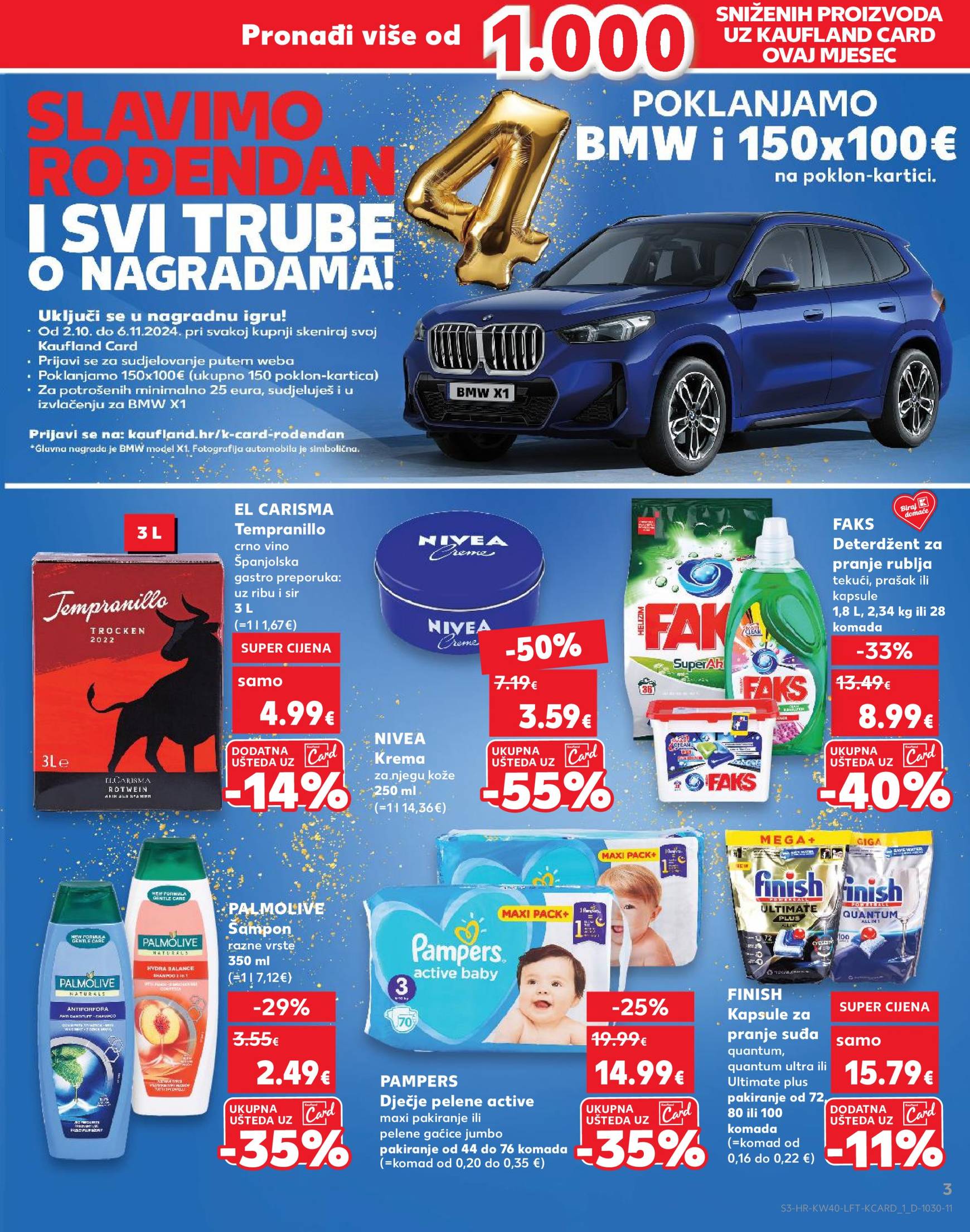 kaufland - Novi Kaufland katalog vrijedi od 02.10. do 08.10. - page: 3