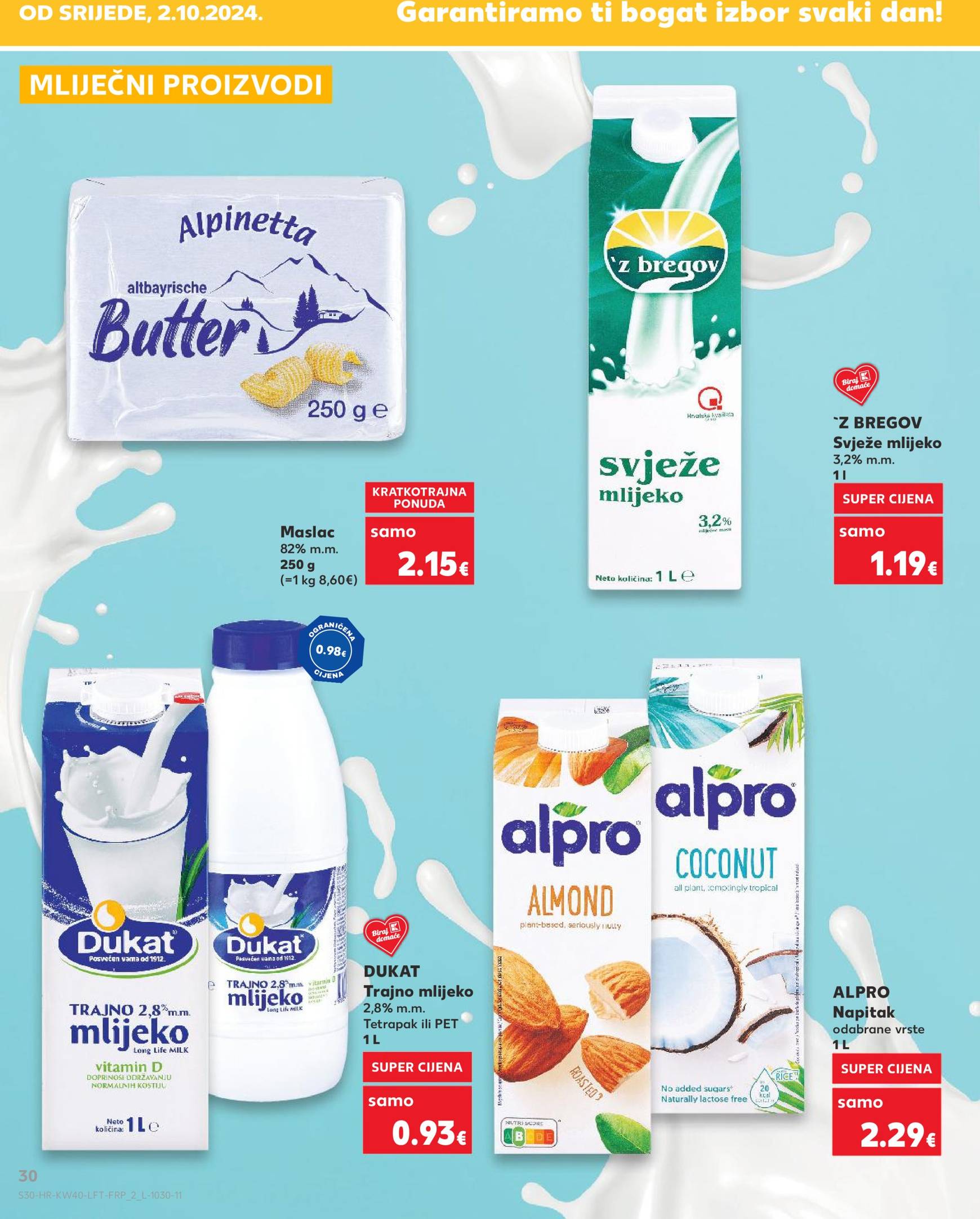 kaufland - Novi Kaufland katalog vrijedi od 02.10. do 08.10. - page: 30