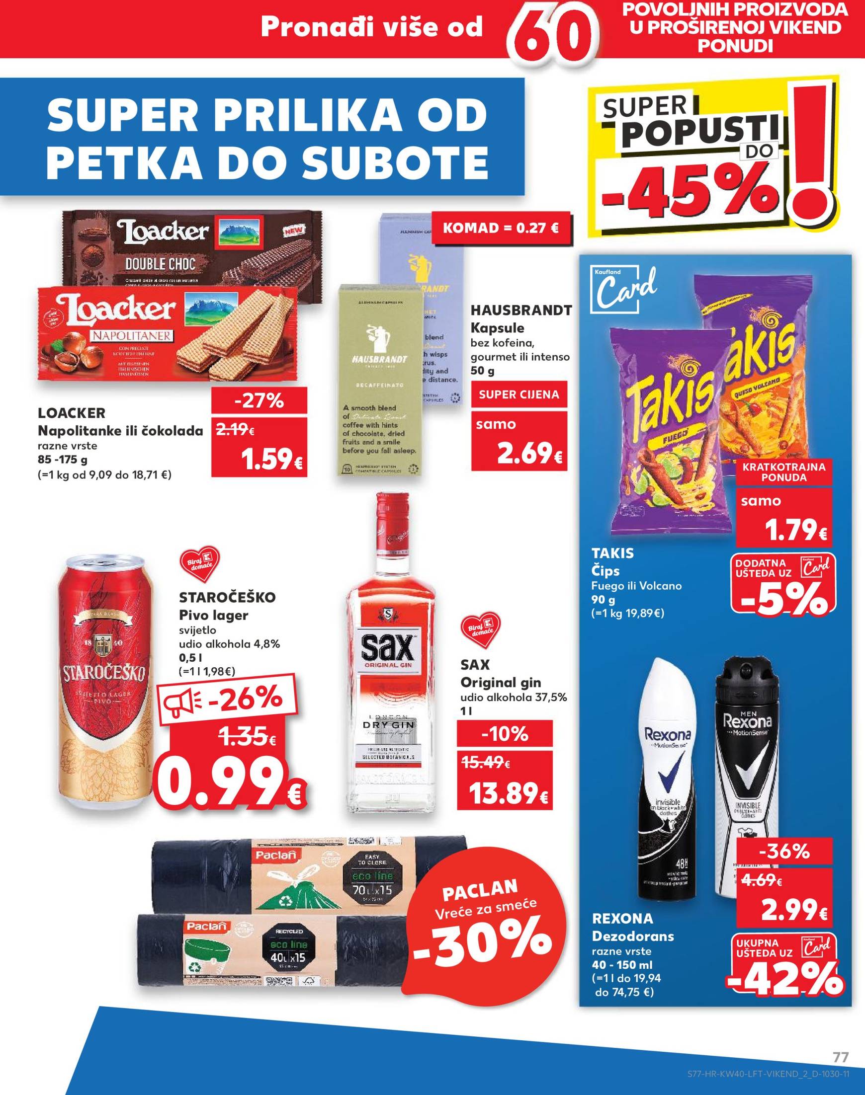 kaufland - Novi Kaufland katalog vrijedi od 02.10. do 08.10. - page: 77