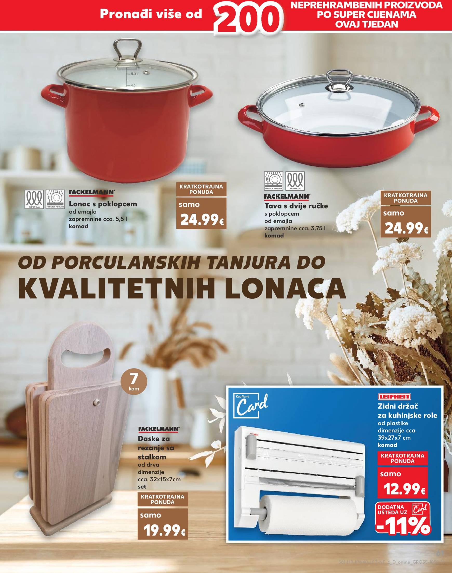 kaufland - Novi Kaufland katalog vrijedi od 02.10. do 08.10. - page: 61