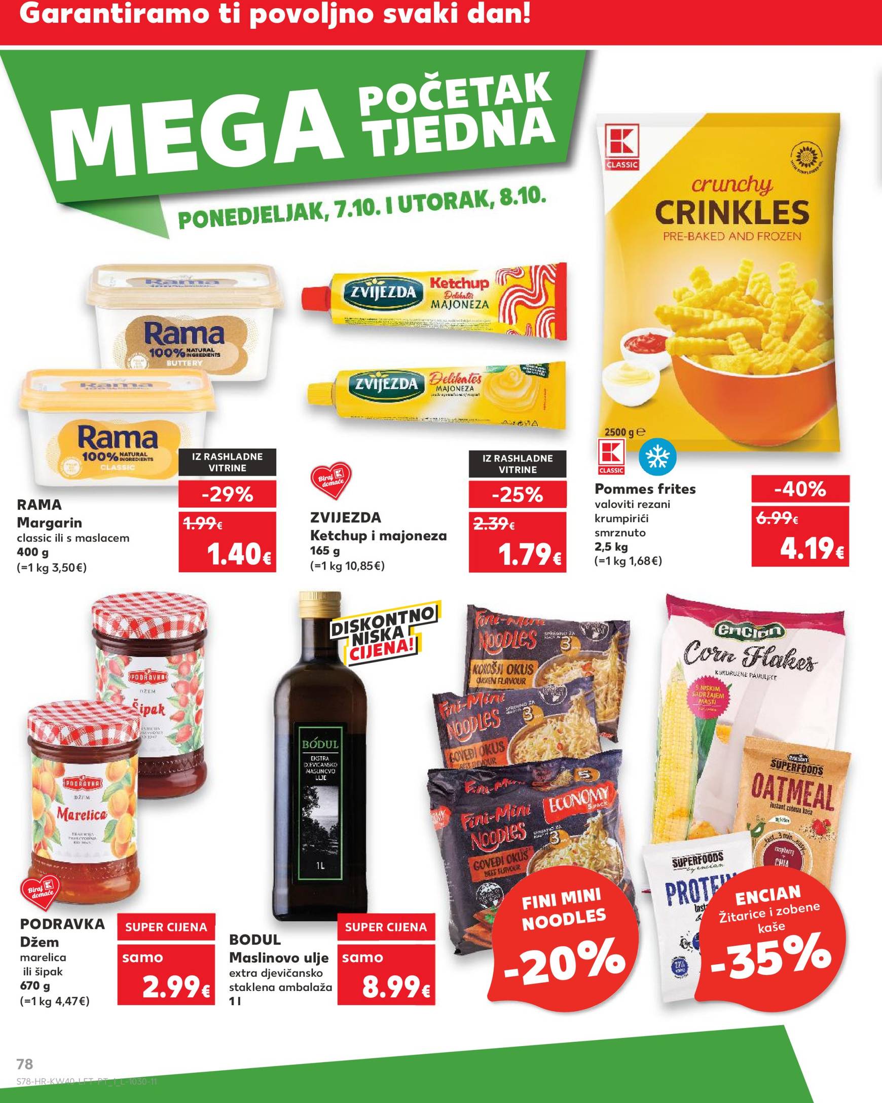 kaufland - Novi Kaufland katalog vrijedi od 02.10. do 08.10. - page: 78