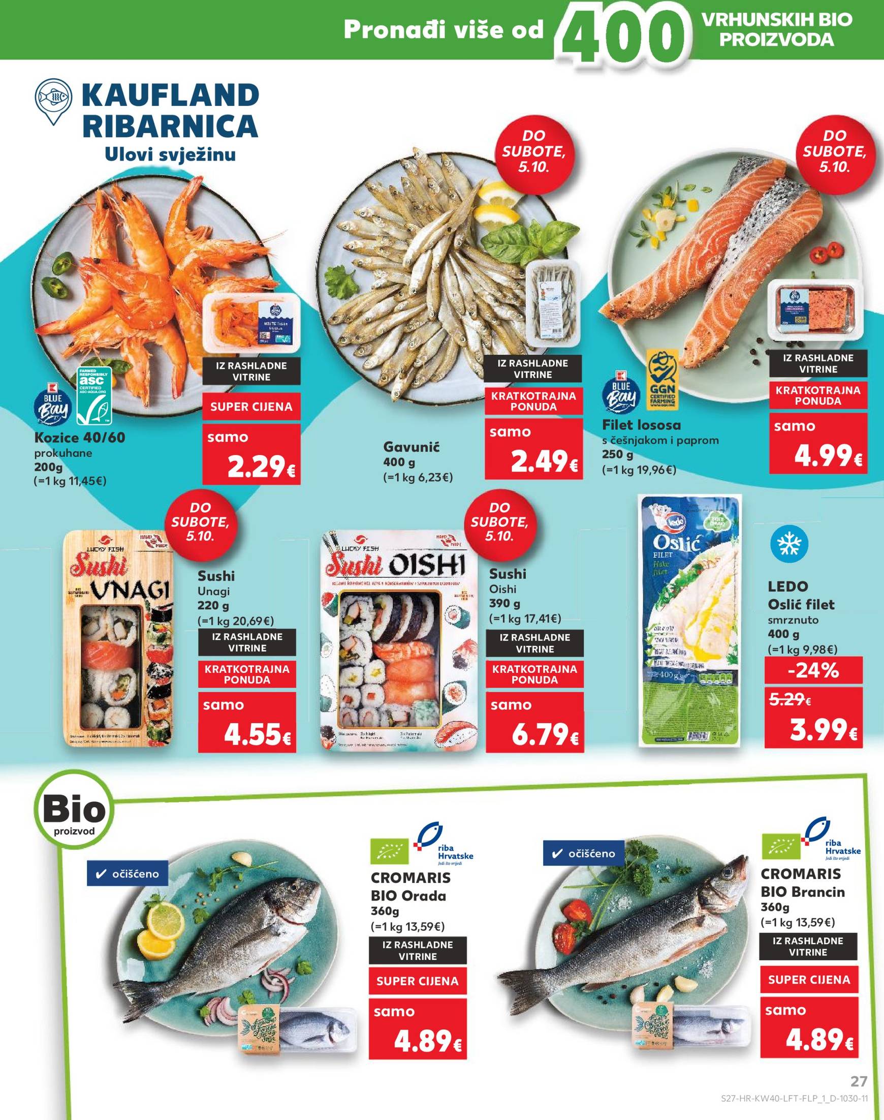 kaufland - Novi Kaufland katalog vrijedi od 02.10. do 08.10. - page: 27