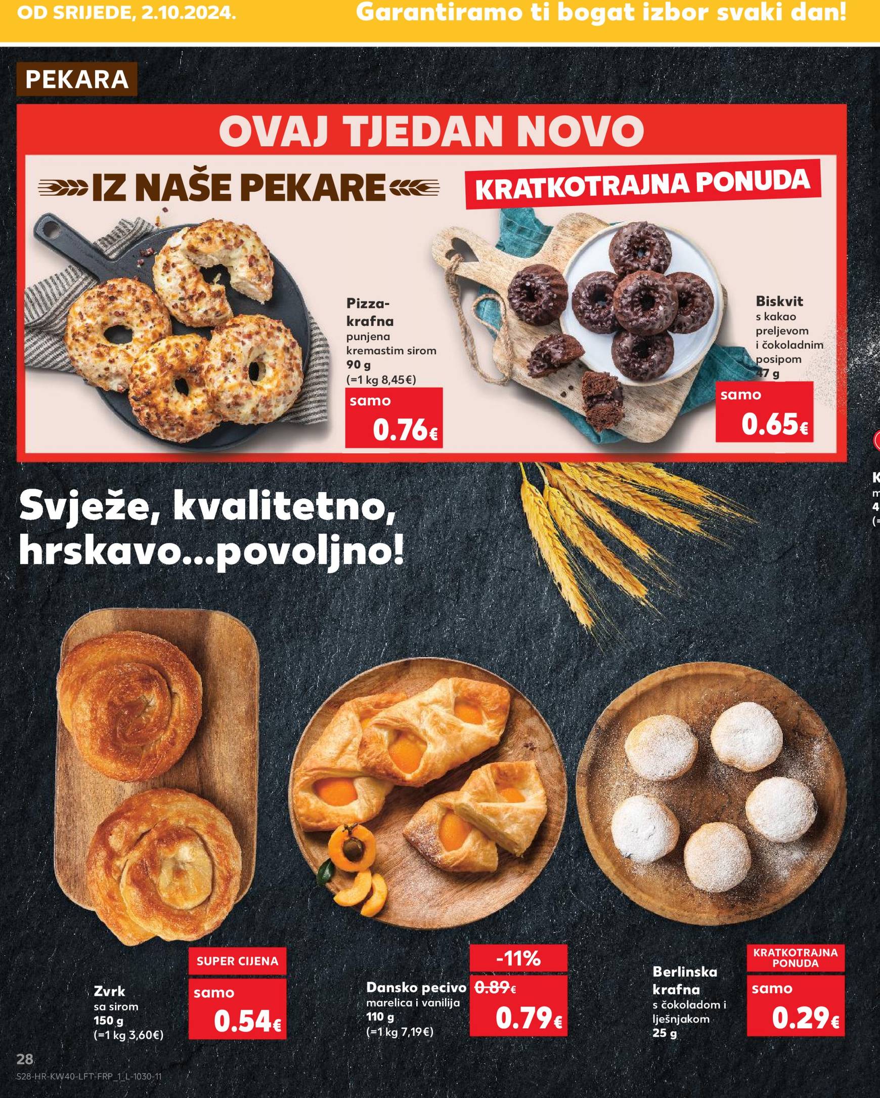 kaufland - Novi Kaufland katalog vrijedi od 02.10. do 08.10. - page: 28