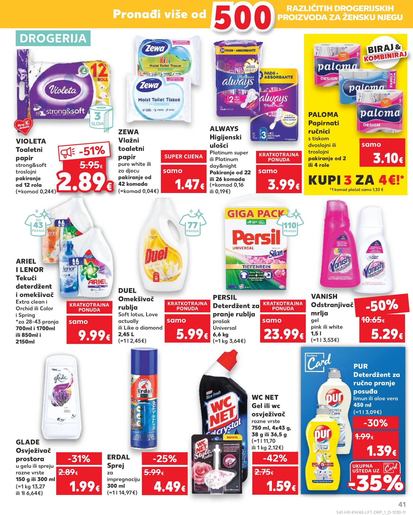 kaufland - Novi Kaufland katalog vrijedi od 02.10. do 08.10. - page: 41