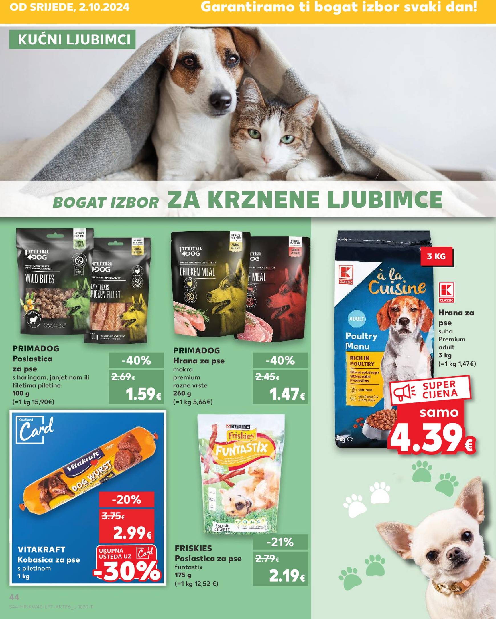 kaufland - Novi Kaufland katalog vrijedi od 02.10. do 08.10. - page: 44