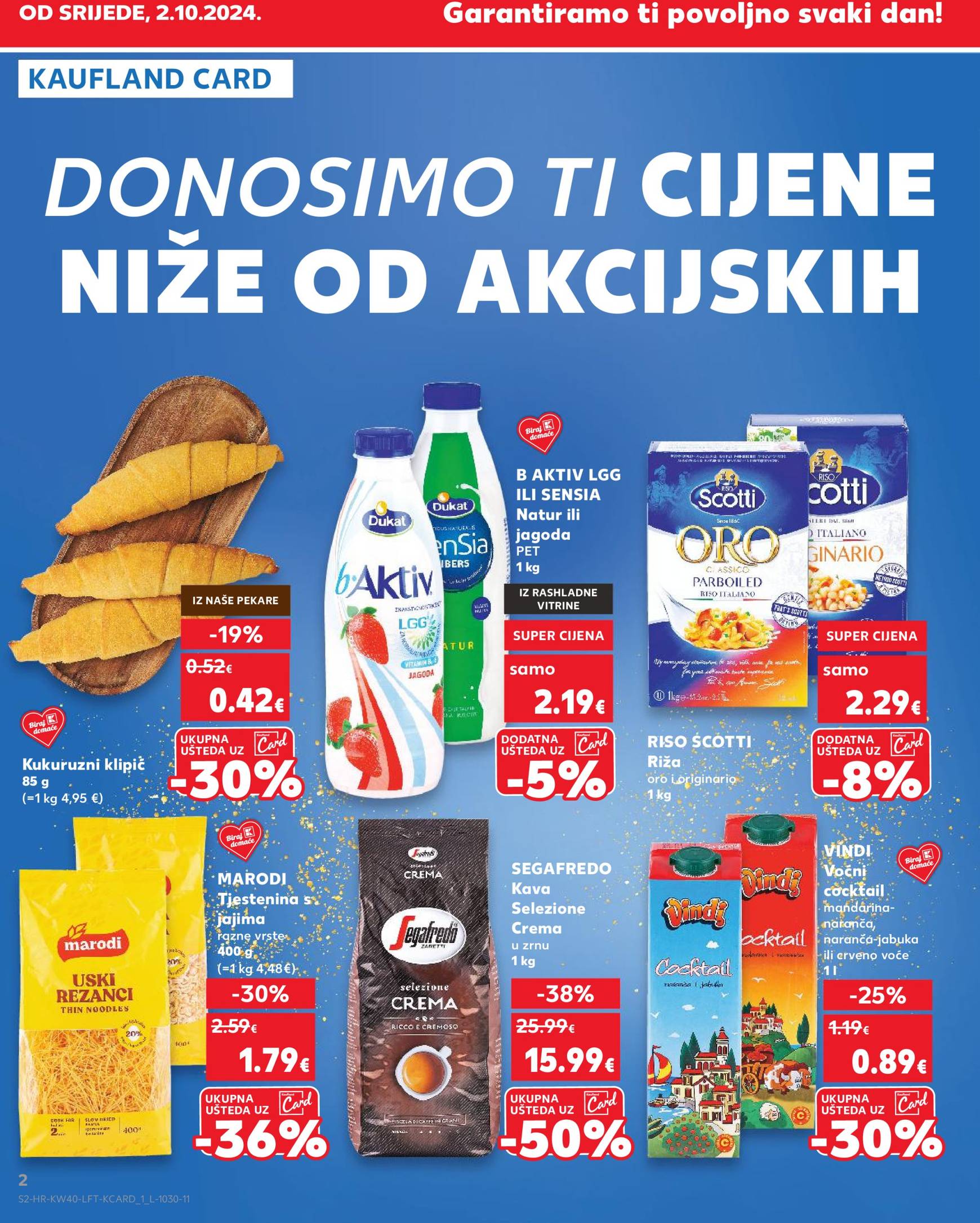 kaufland - Novi Kaufland katalog vrijedi od 02.10. do 08.10. - page: 2