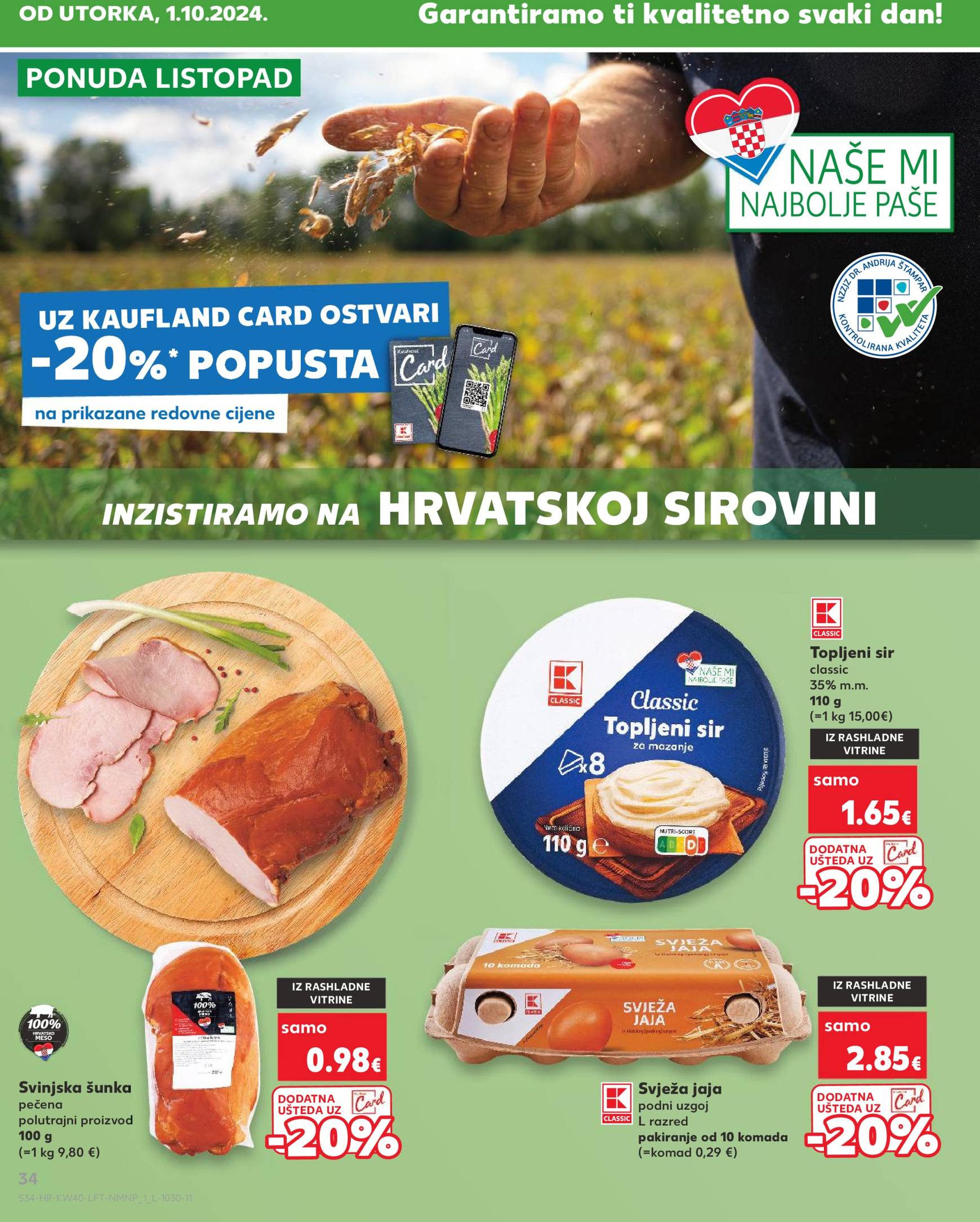 kaufland - Novi Kaufland katalog vrijedi od 02.10. do 08.10. - page: 34