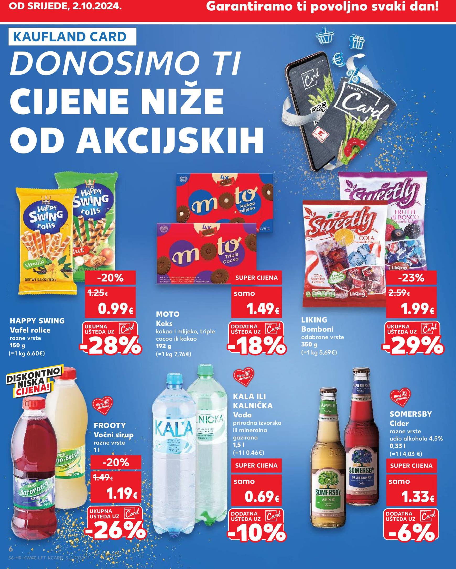 kaufland - Novi Kaufland katalog vrijedi od 02.10. do 08.10. - page: 6