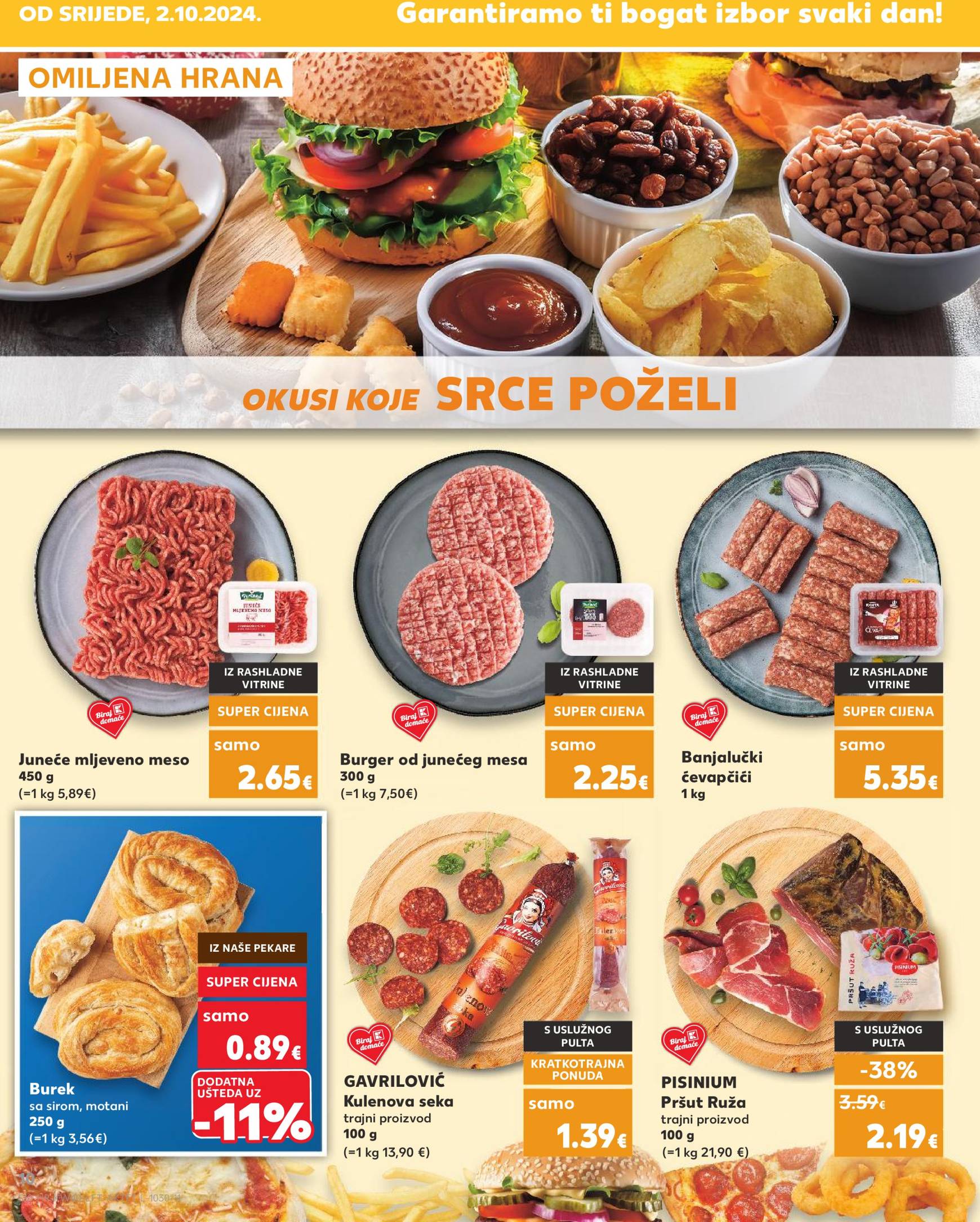 kaufland - Novi Kaufland katalog vrijedi od 02.10. do 08.10. - page: 10