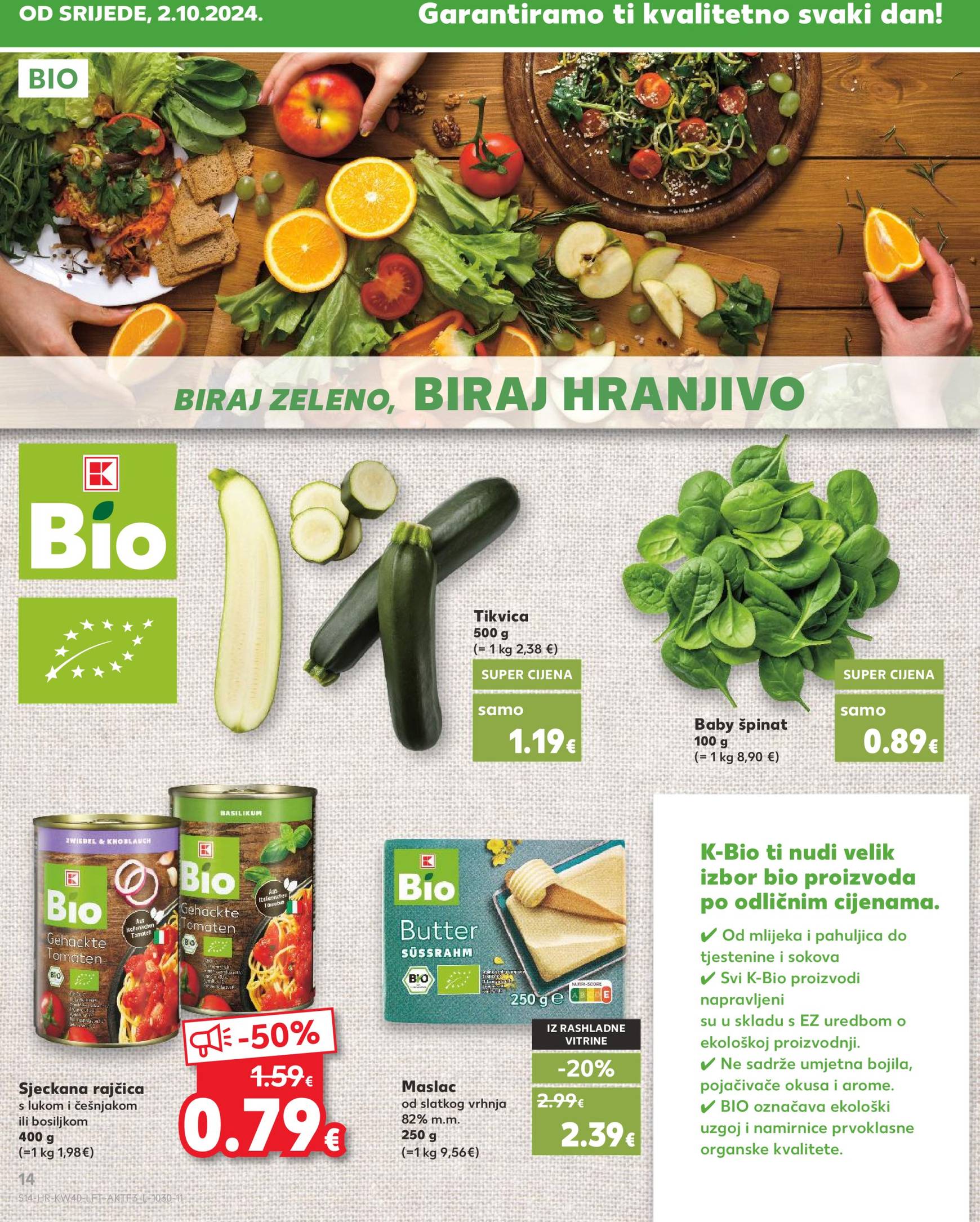 kaufland - Novi Kaufland katalog vrijedi od 02.10. do 08.10. - page: 14