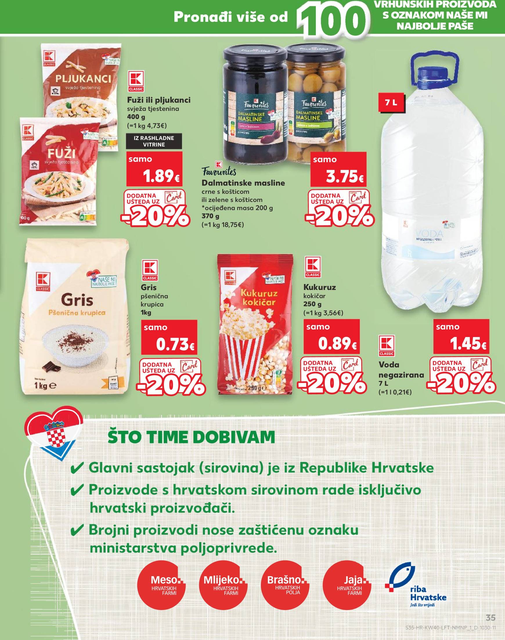 kaufland - Novi Kaufland katalog vrijedi od 02.10. do 08.10. - page: 35