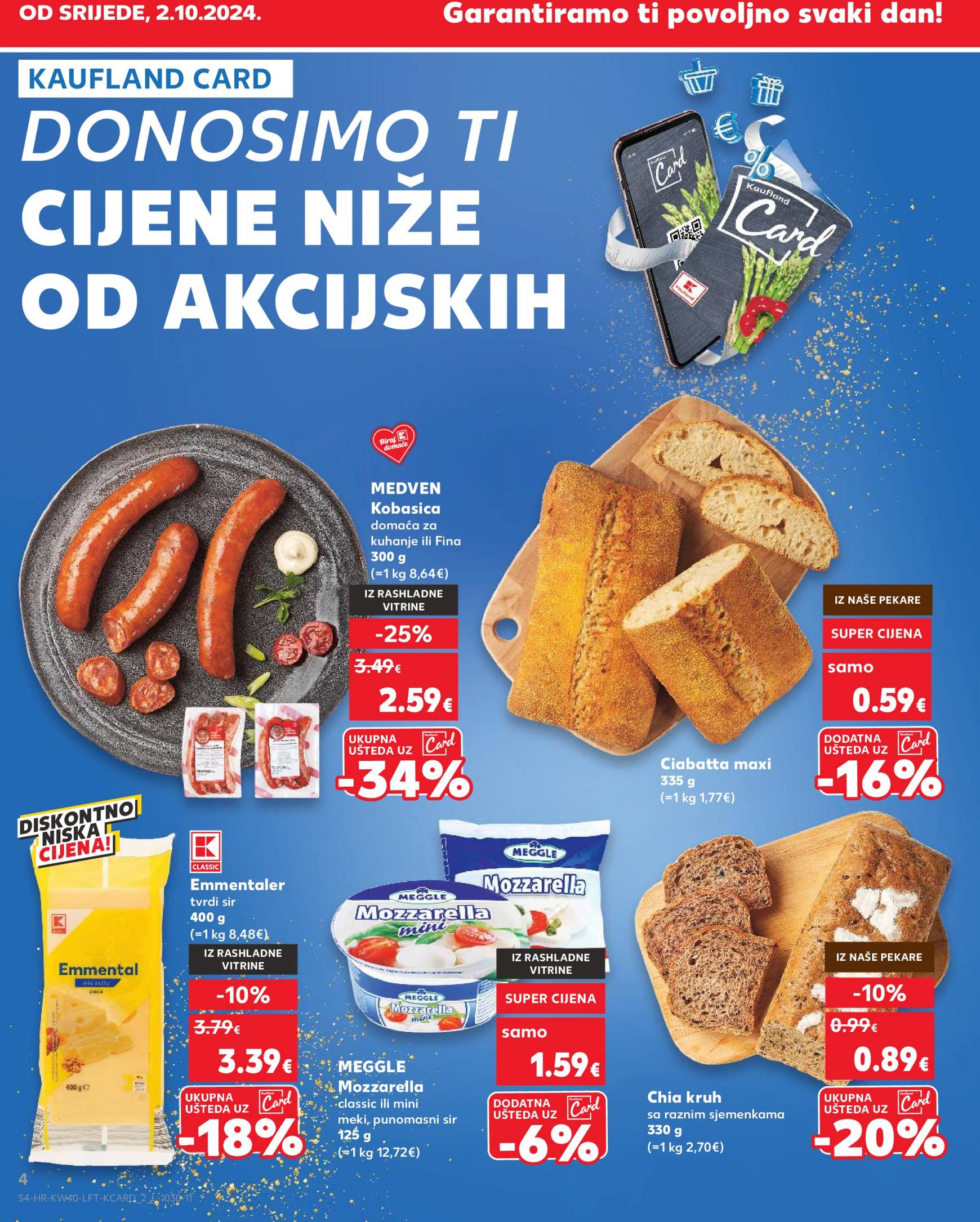 kaufland - Novi Kaufland katalog vrijedi od 02.10. do 08.10. - page: 4