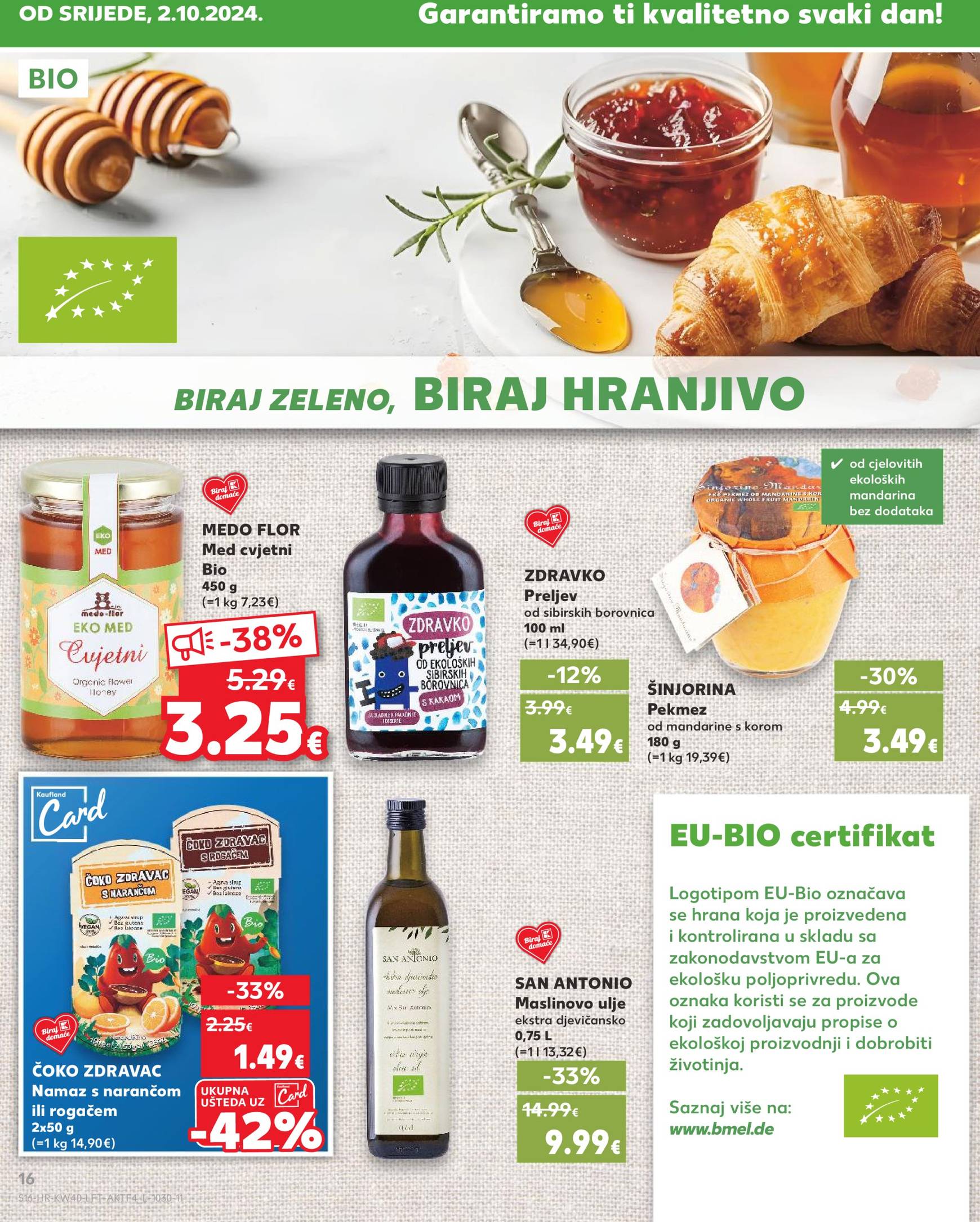 kaufland - Novi Kaufland katalog vrijedi od 02.10. do 08.10. - page: 16