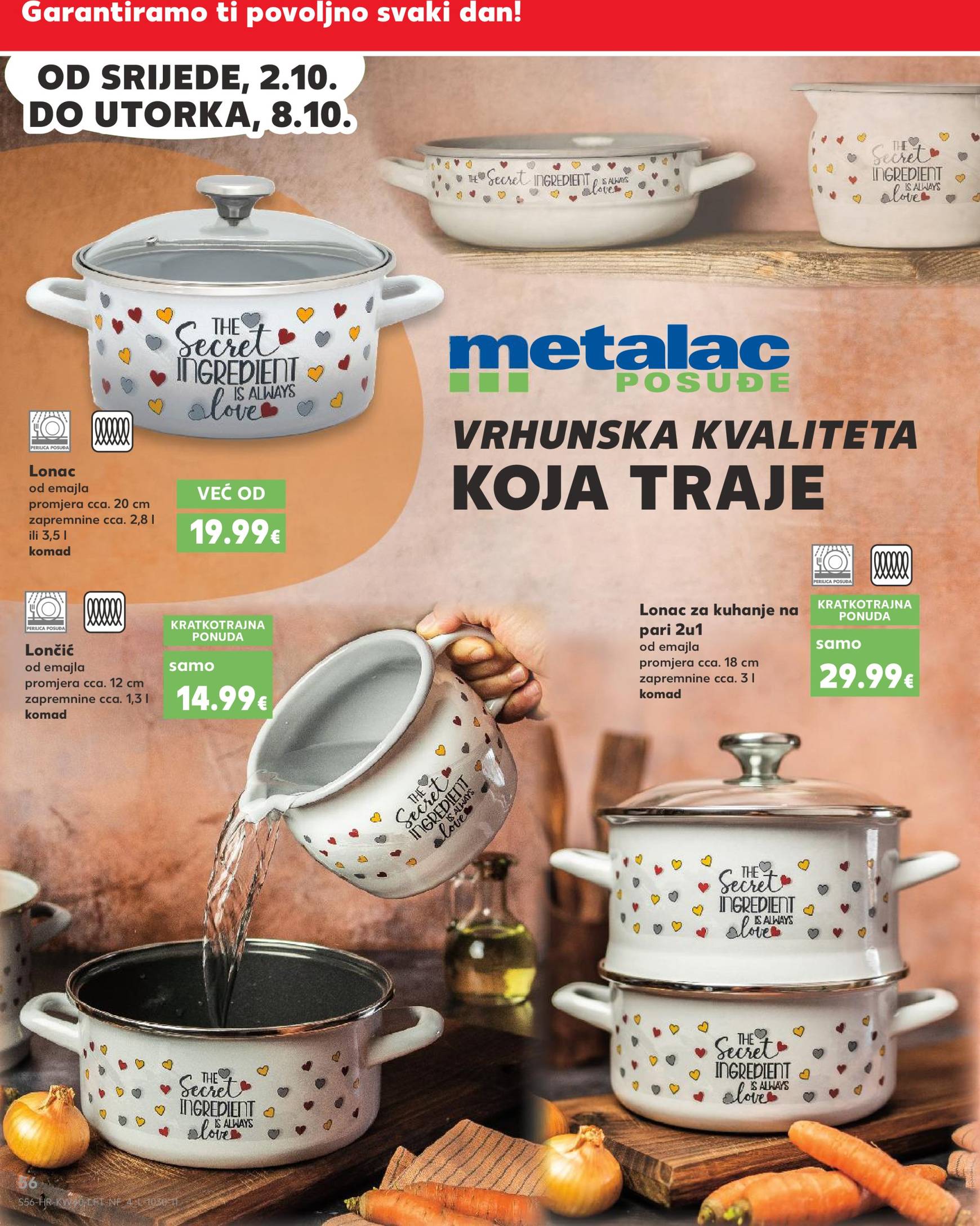 kaufland - Novi Kaufland katalog vrijedi od 02.10. do 08.10. - page: 56