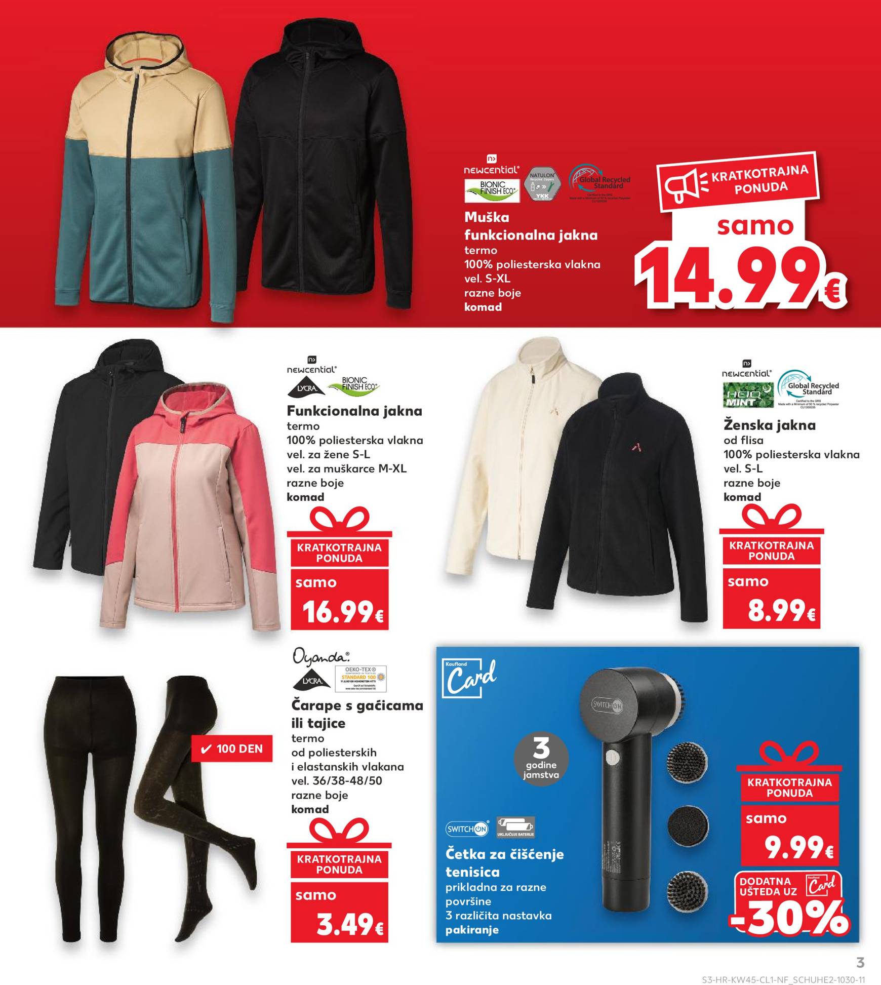 kaufland - Kaufland - Mega Prilika katalog vrijedi od 06.11. do 12.11. - page: 3