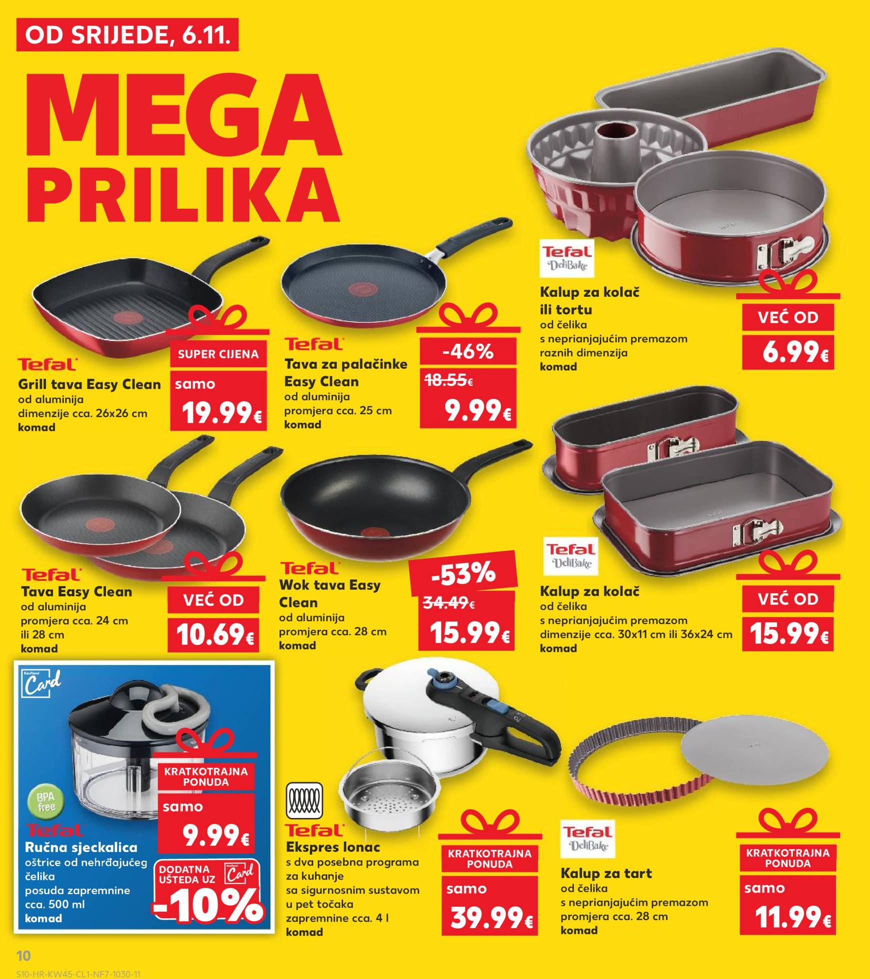 kaufland - Kaufland - Mega Prilika katalog vrijedi od 06.11. do 12.11. - page: 10