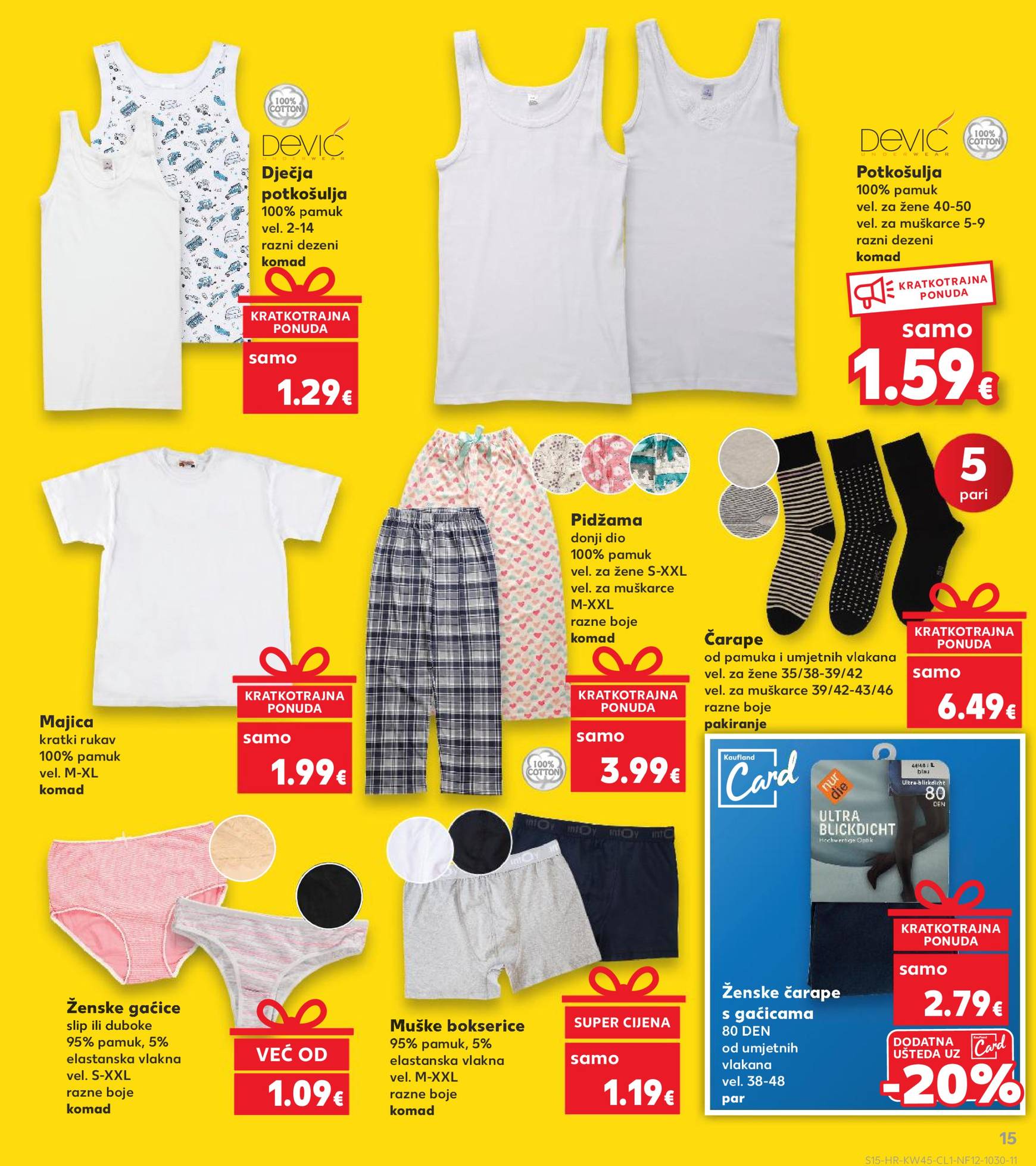 kaufland - Kaufland - Mega Prilika katalog vrijedi od 06.11. do 12.11. - page: 15