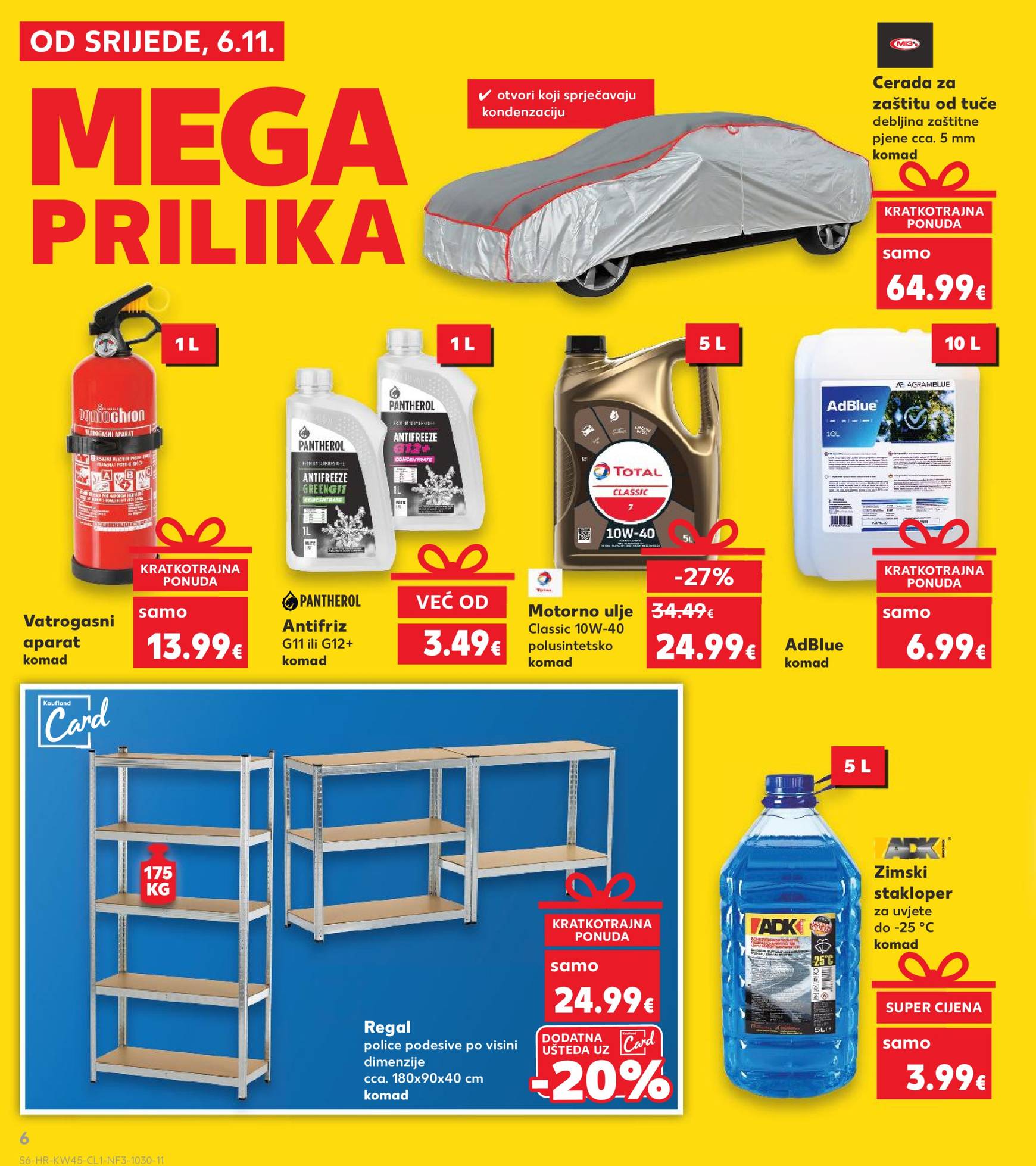 kaufland - Kaufland - Mega Prilika katalog vrijedi od 06.11. do 12.11. - page: 6