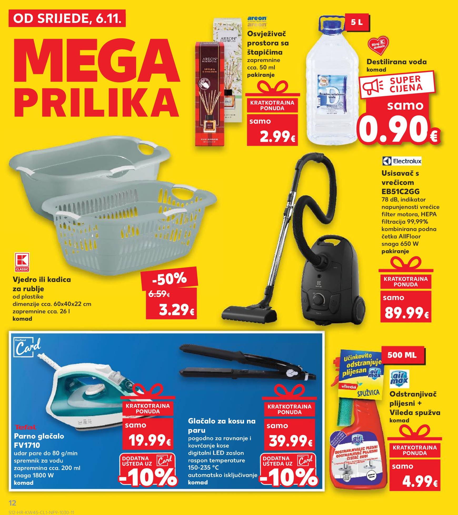 kaufland - Kaufland - Mega Prilika katalog vrijedi od 06.11. do 12.11. - page: 12