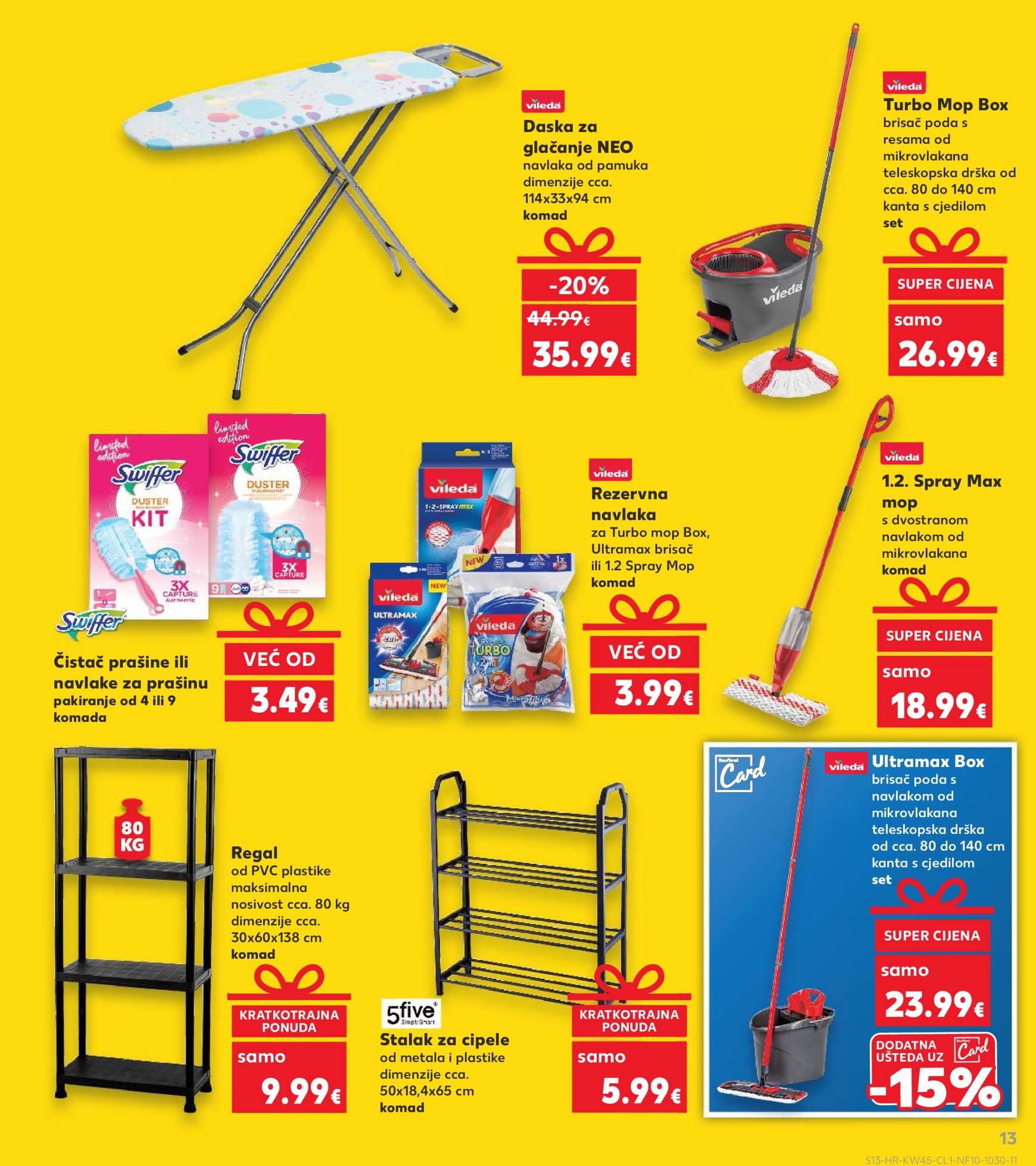 kaufland - Kaufland - Mega Prilika katalog vrijedi od 06.11. do 12.11. - page: 13