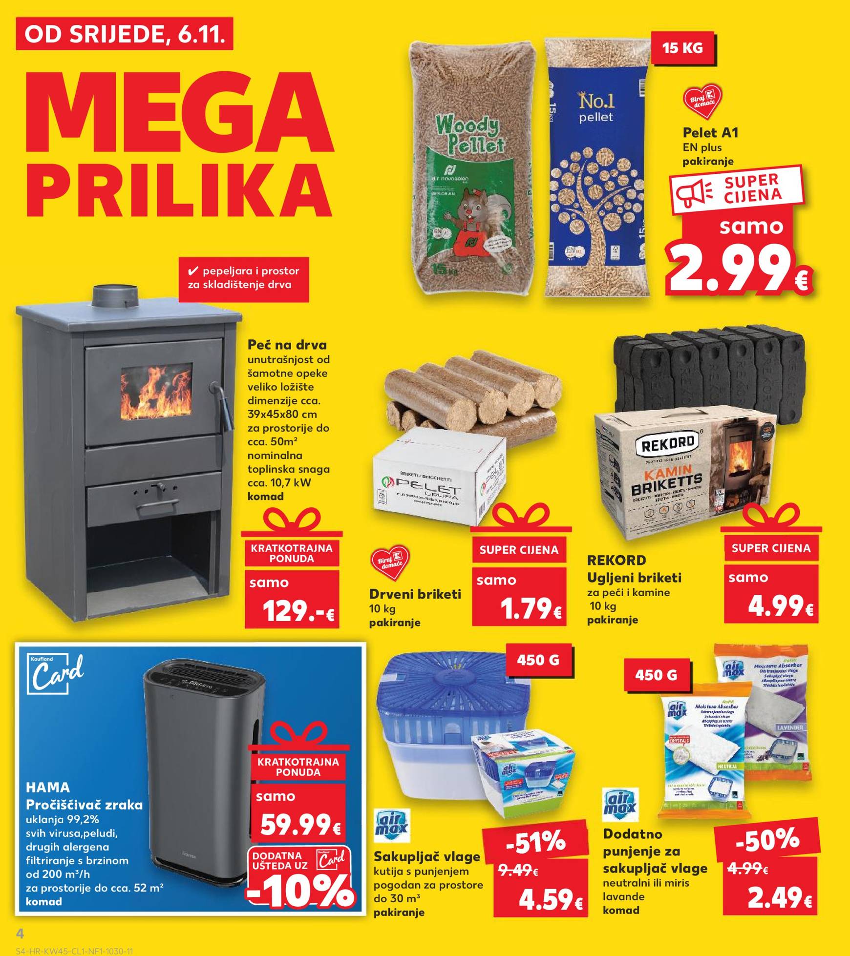 kaufland - Kaufland - Mega Prilika katalog vrijedi od 06.11. do 12.11. - page: 4