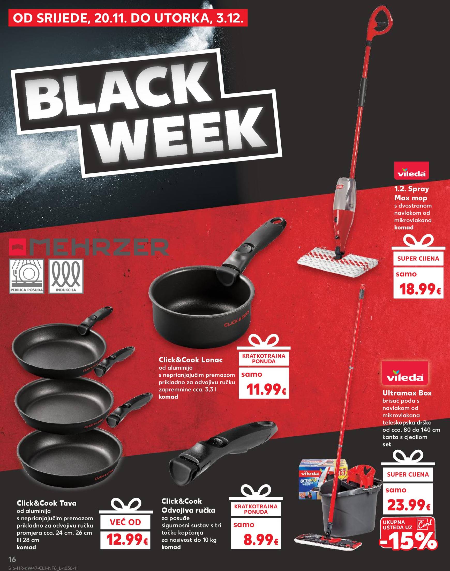 kaufland - Kaufland - Black Friday katalog vrijedi od 20.11. do 30.11. - page: 16