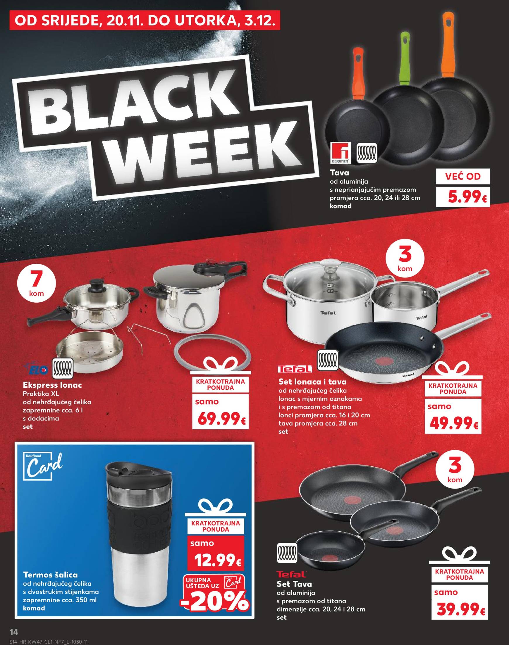 kaufland - Kaufland - Black Friday katalog vrijedi od 20.11. do 30.11. - page: 14